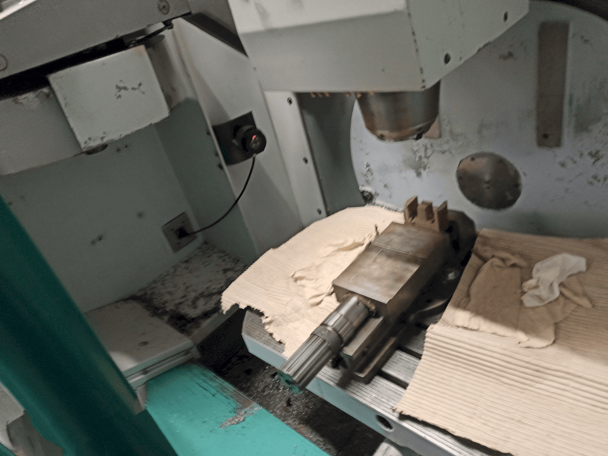 Area di lavoro della macchina DECKEL MAHO DMU 50 T