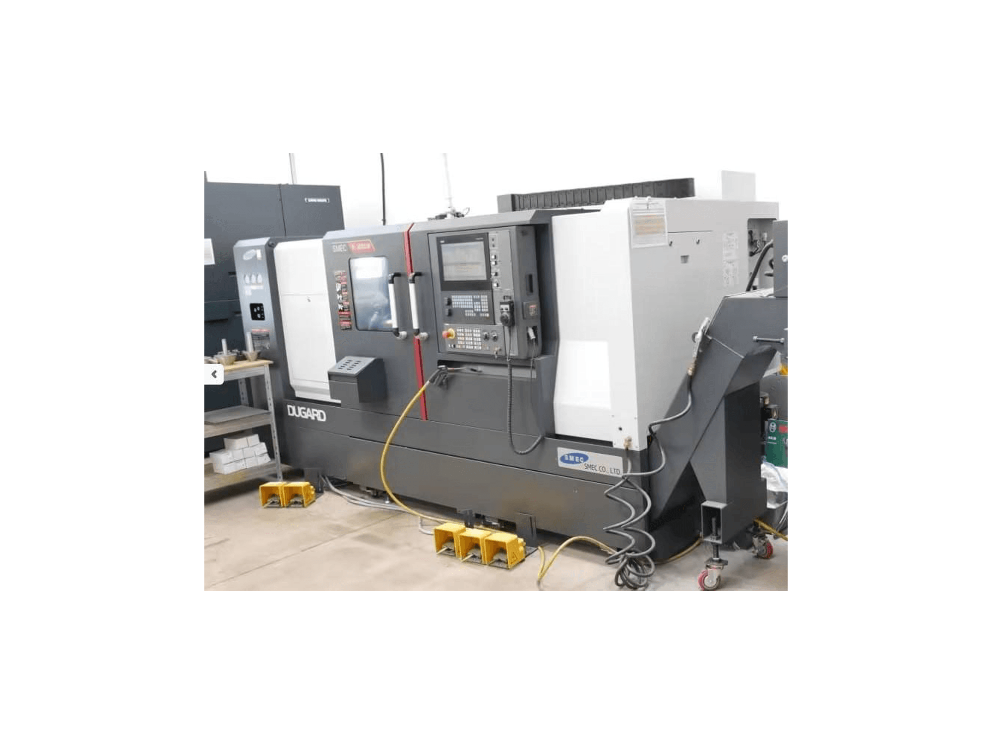 Vista frontale della macchina SMEC SL3000LM