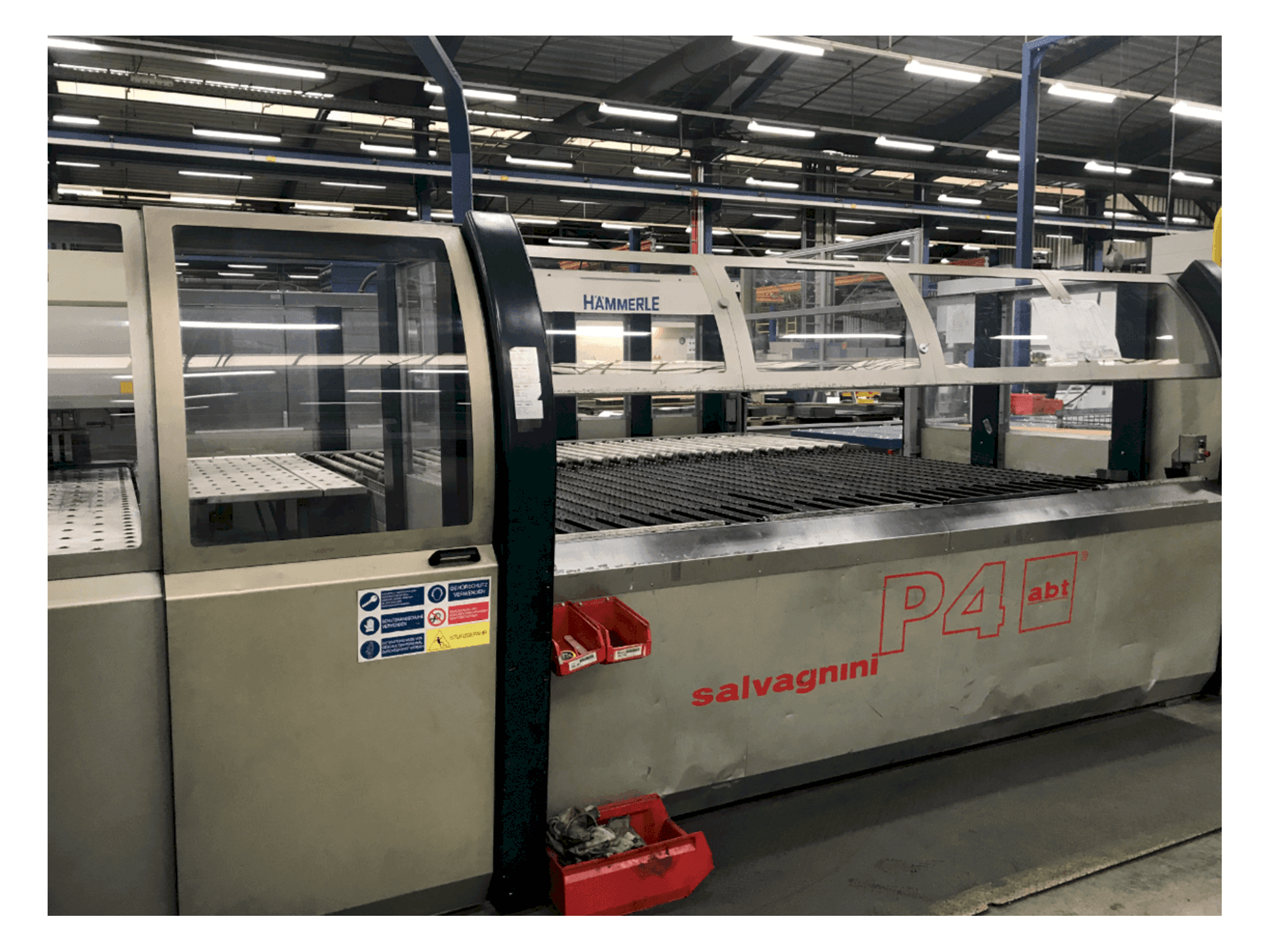 Vista frontale della macchina Salvagnini S4S-40 / P4-3216