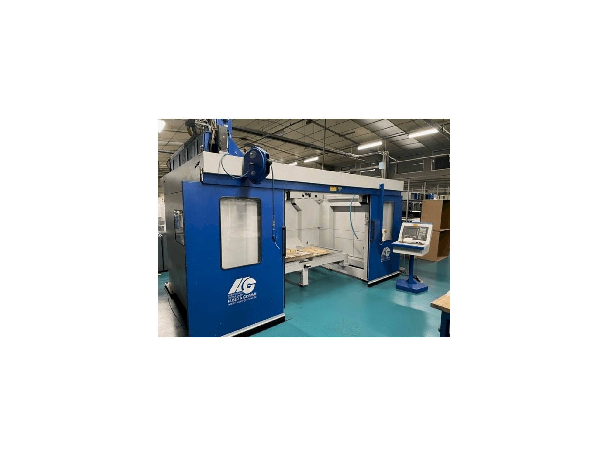 Vista frontale della macchina HG GRIMME GSF 20/10