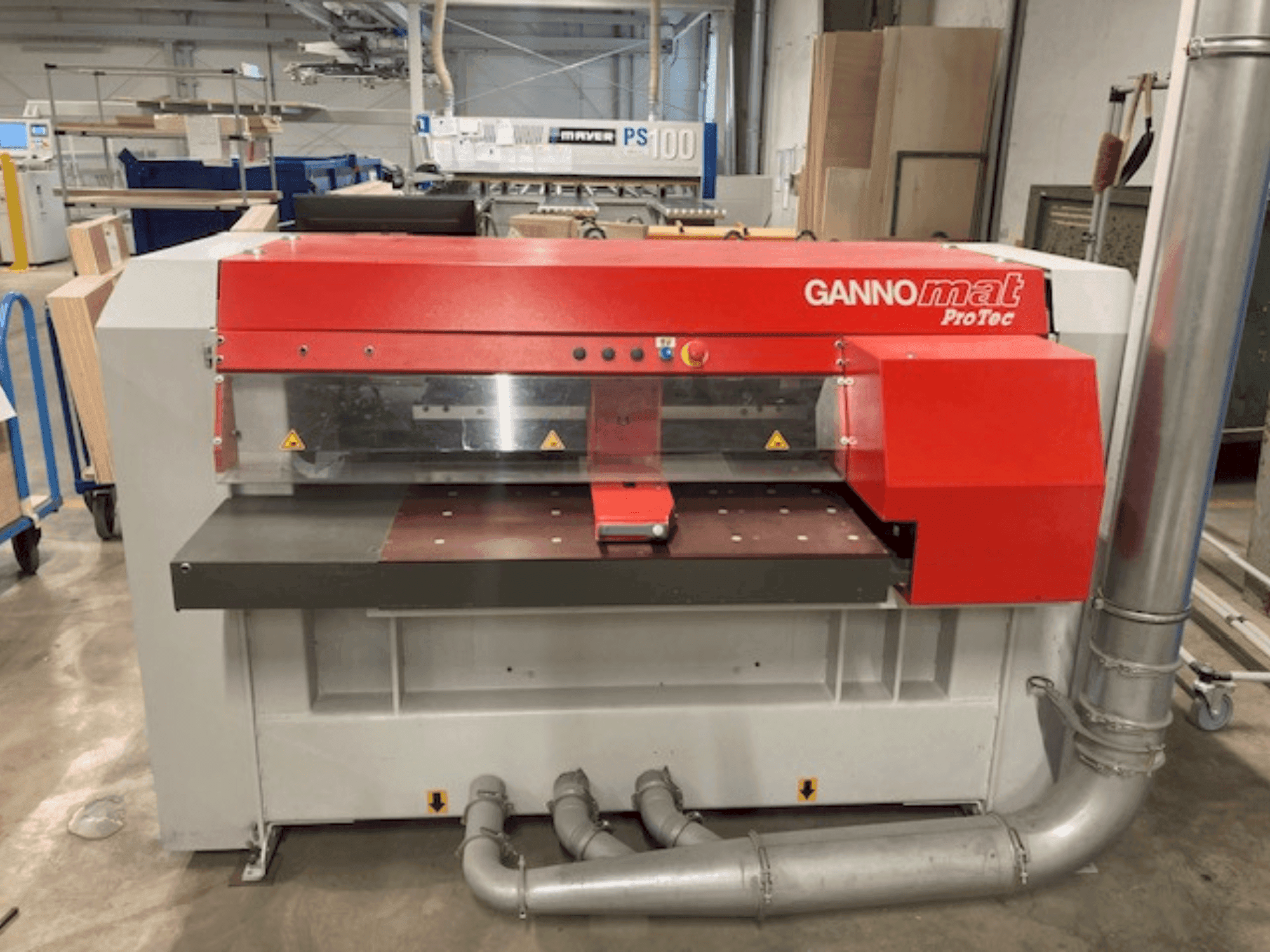 Vista frontale della macchina GANNOMAT ProTec 571