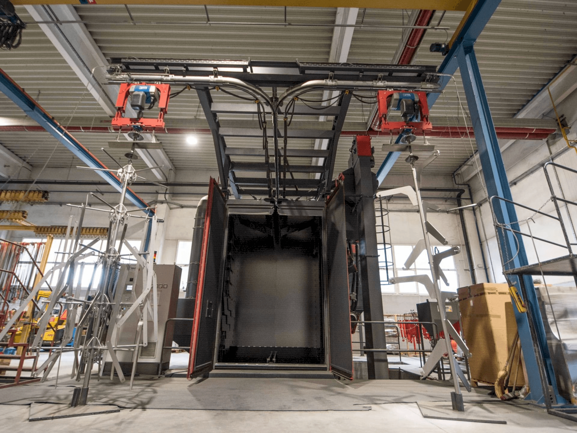 Vista frontale della macchina Rosler RHBE 20/30