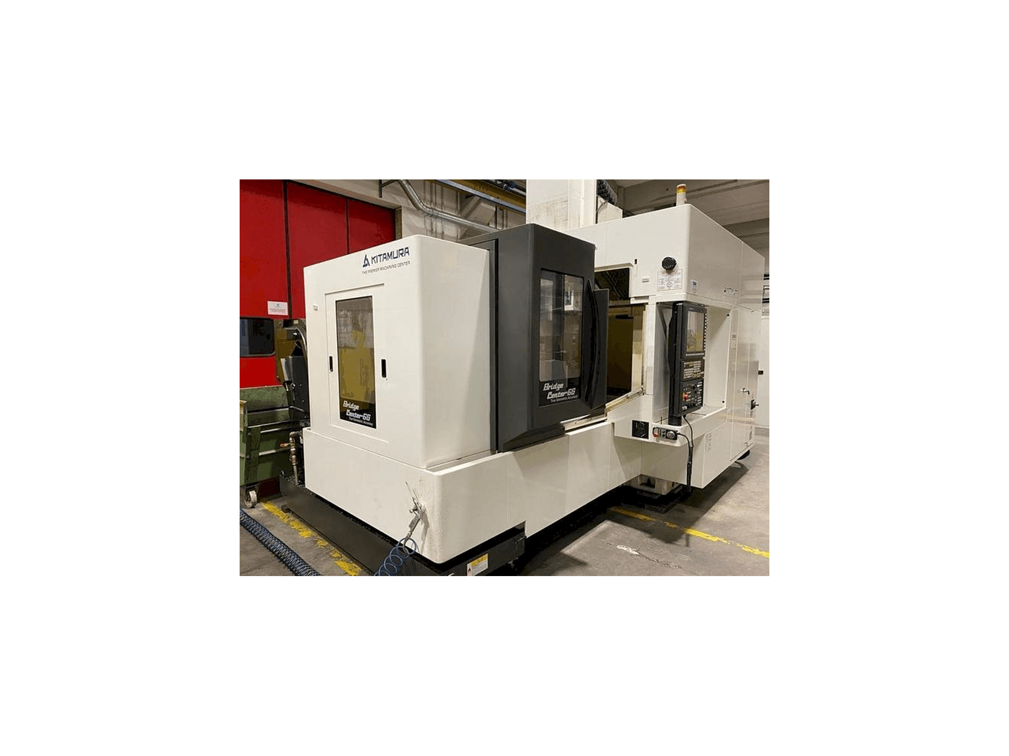 Vista frontale della macchina Kitamura Bridge 6G