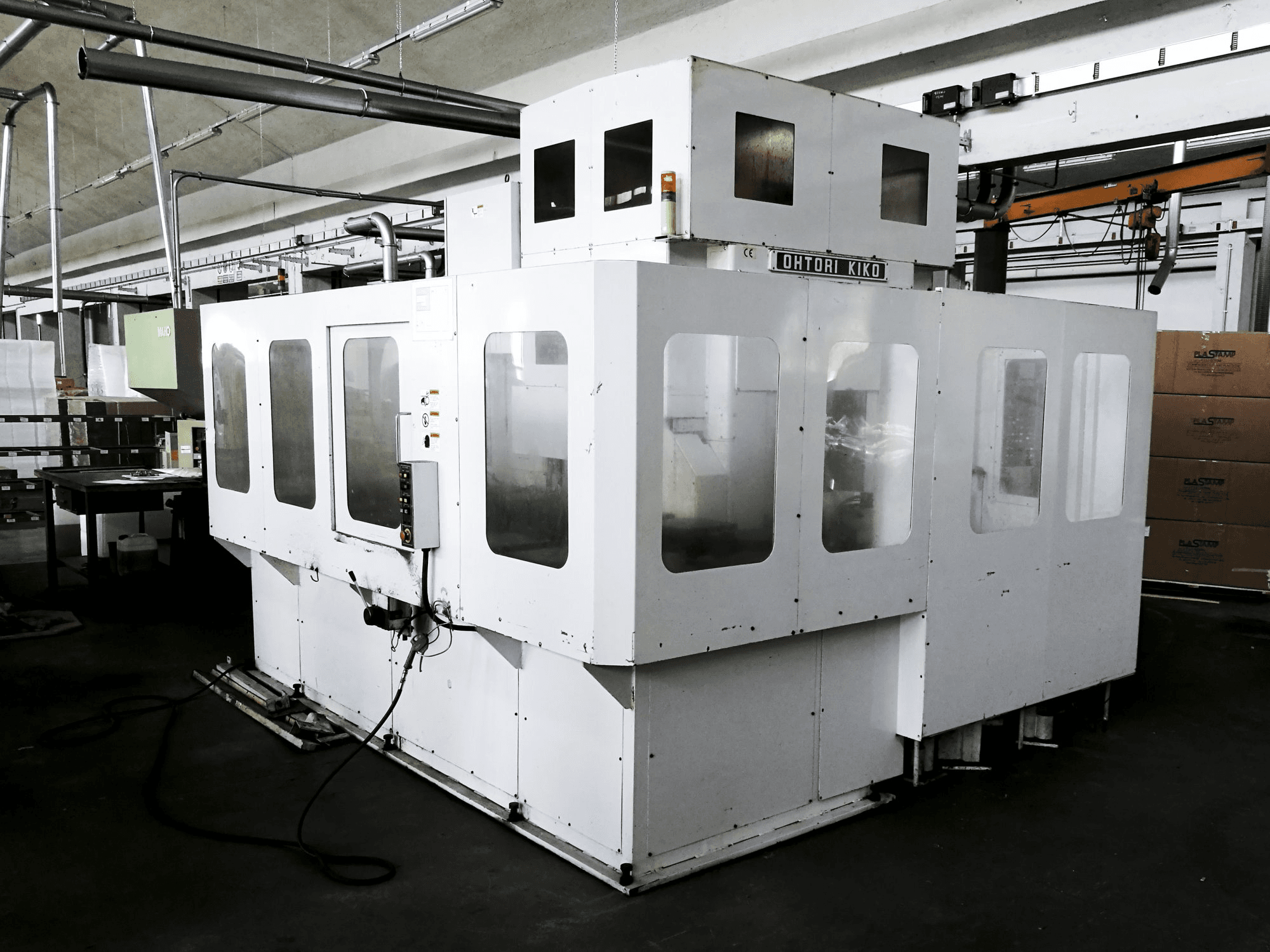 Vista lato destro della macchina OHTORI KIKO OSU 545