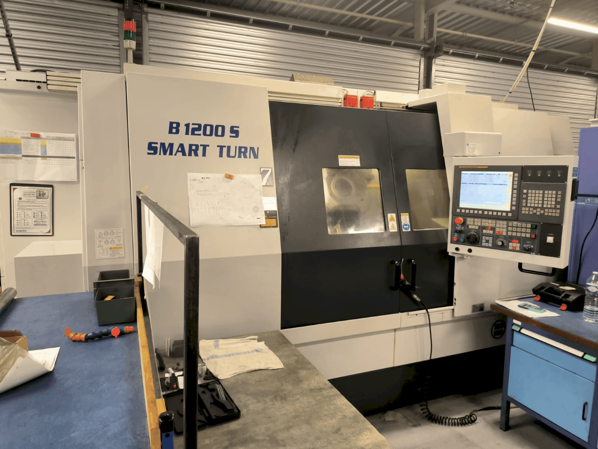 Vista frontale della macchina Biglia B1200S SMART TURN