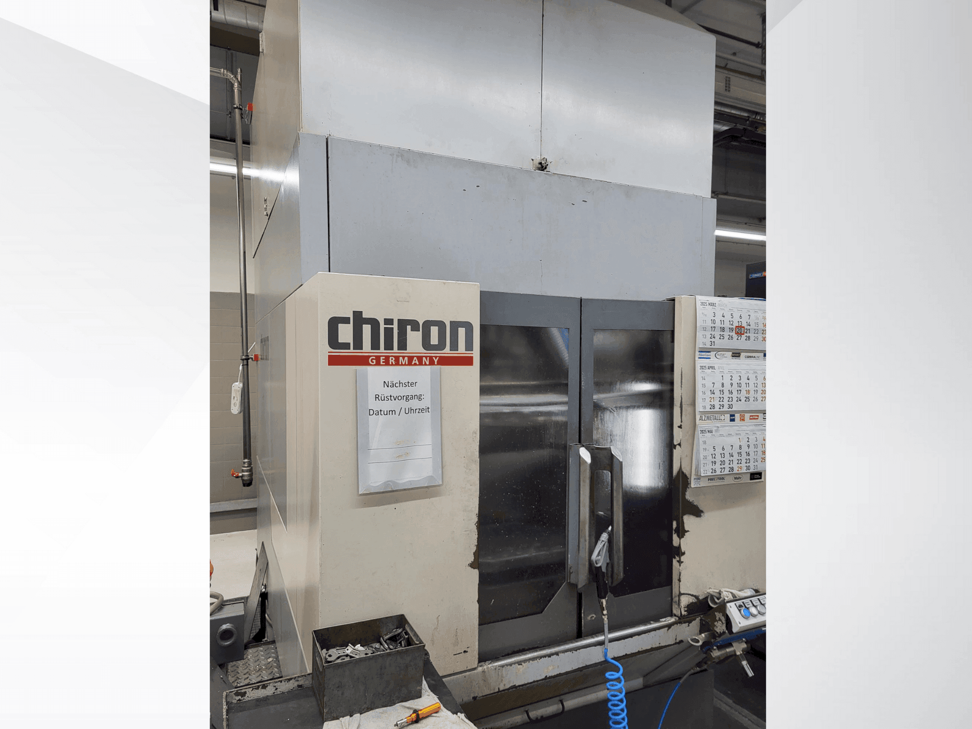 Vista frontale della macchina CHIRON FZ 18 W