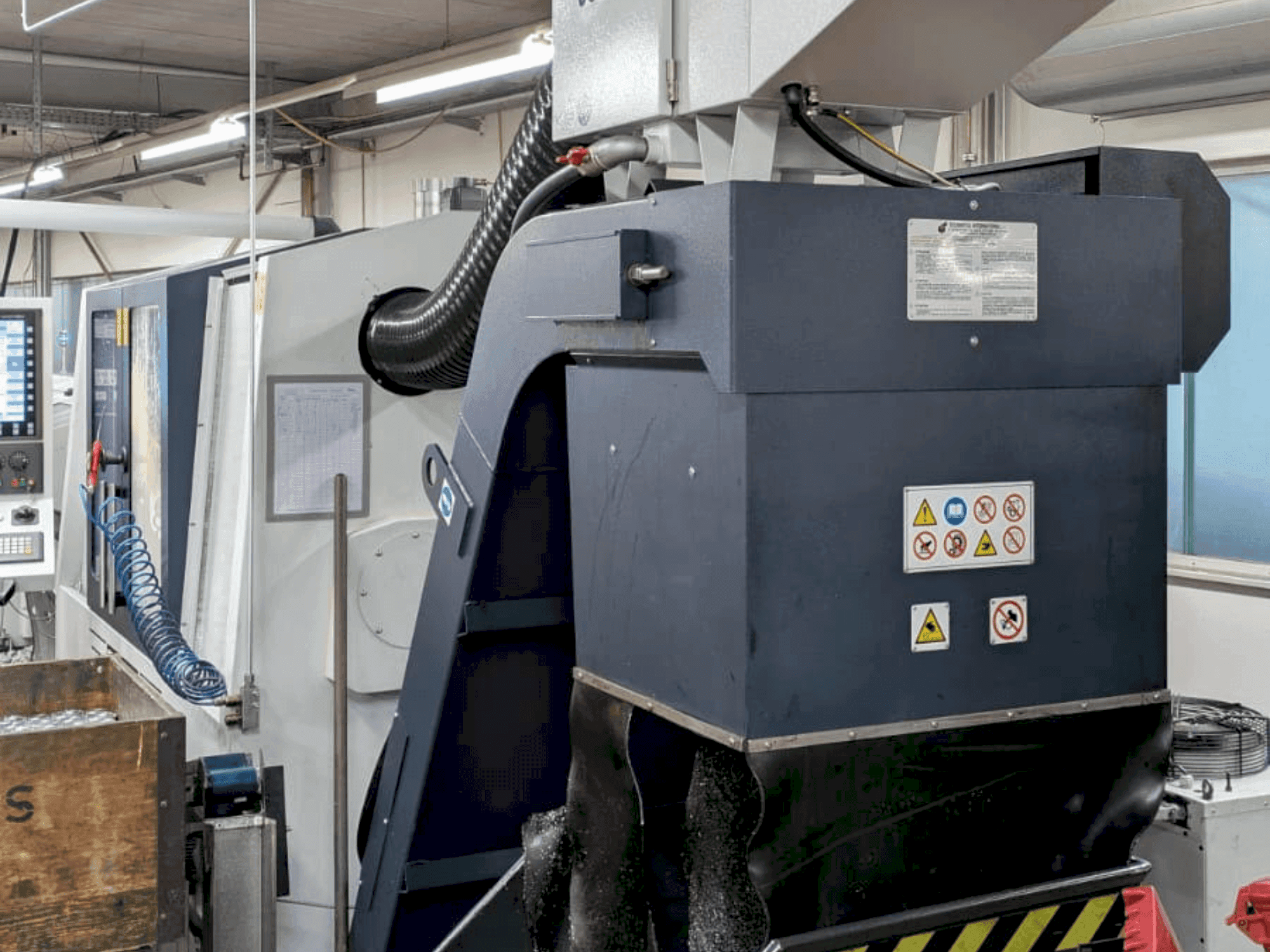 Vista frontale della macchina SPINNER TTS 65-DUPLEX