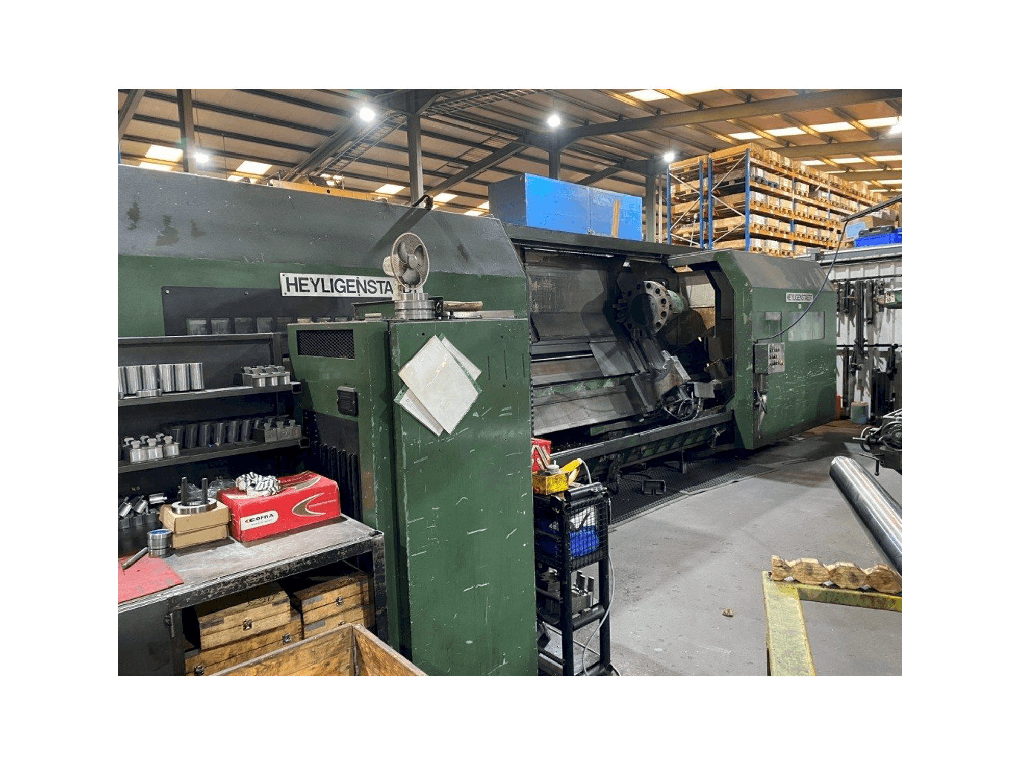 Vista frontale della macchina HEYLIGENSTAEDT Heynumat 21U