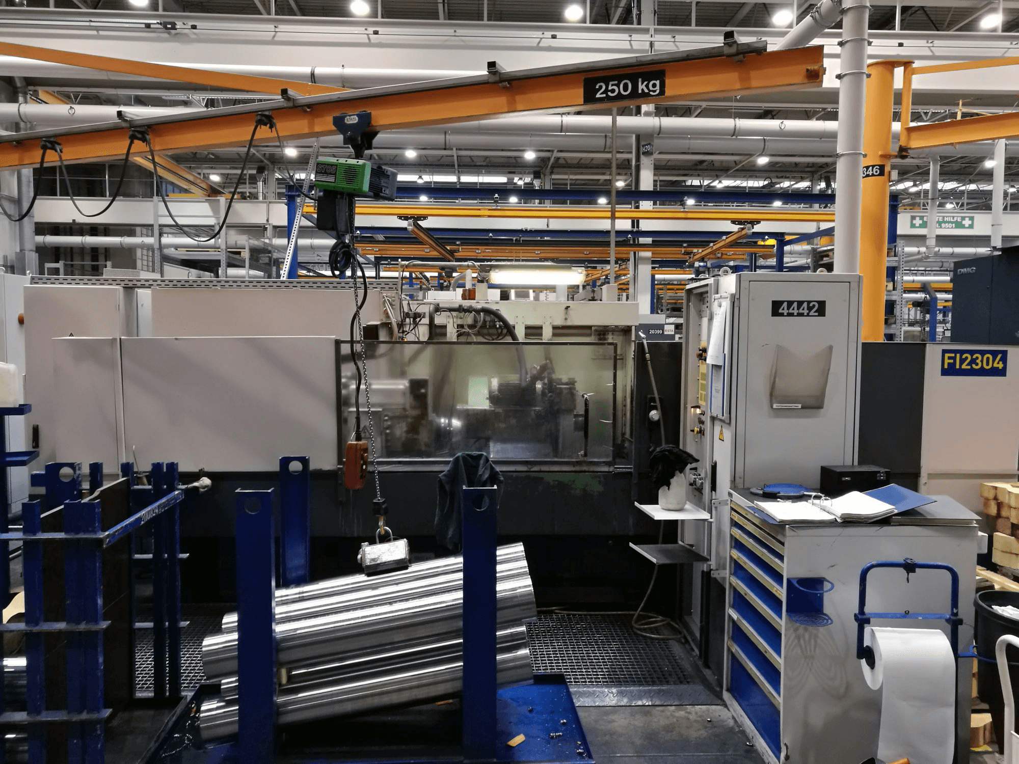 Vista frontale della macchina Fortuna FMU43D450/1600N45