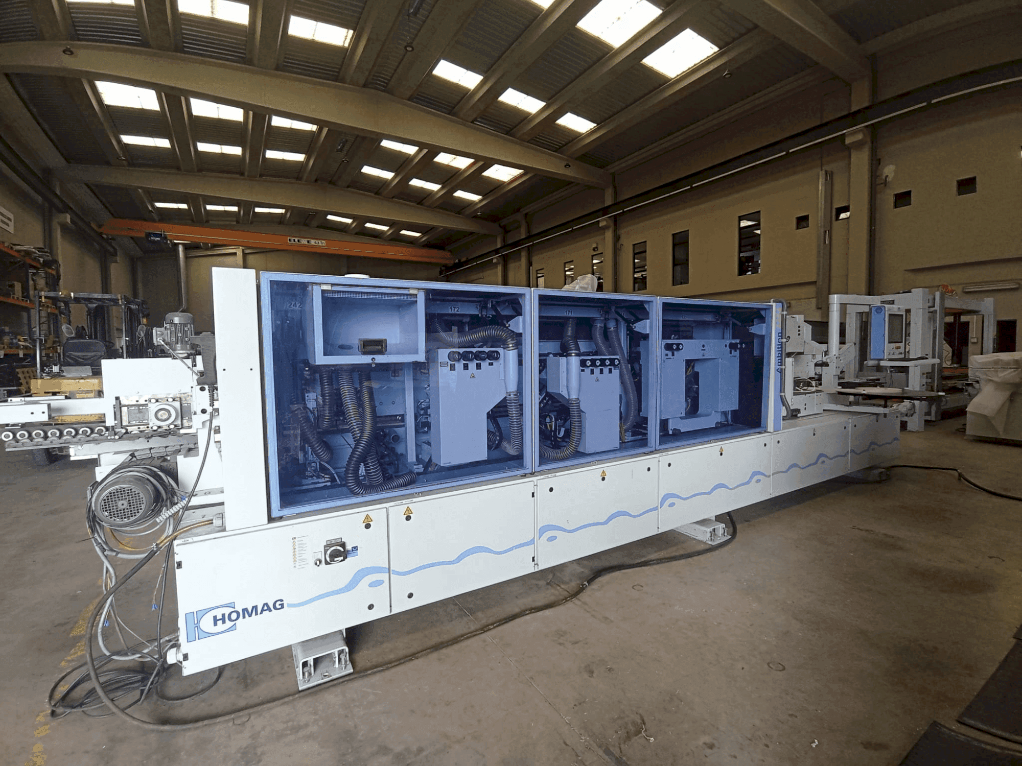 Vista frontale della macchina HOMAG KAL 210 AMBITION 2264