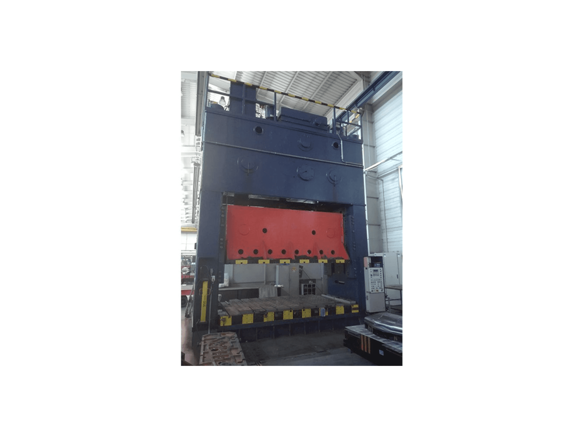 Vista frontale della macchina Erfurt PKZZ 1000/4000