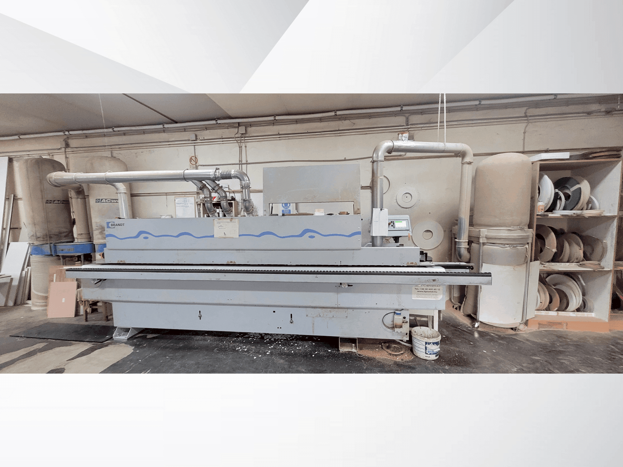 Vista frontale della macchina BRANDT KDF 230C Ambition 1230 FC