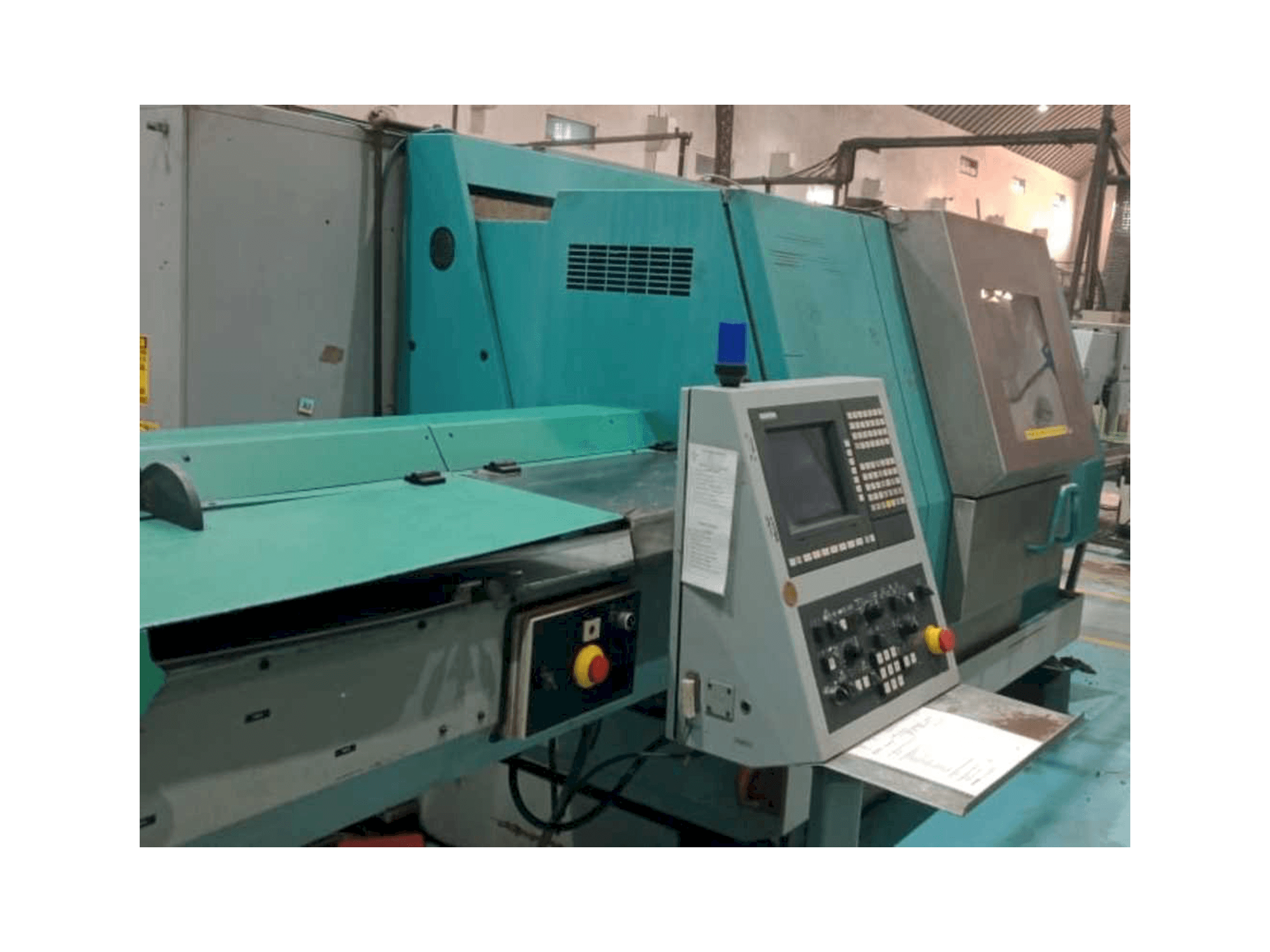 Vista frontale della macchina Index G200