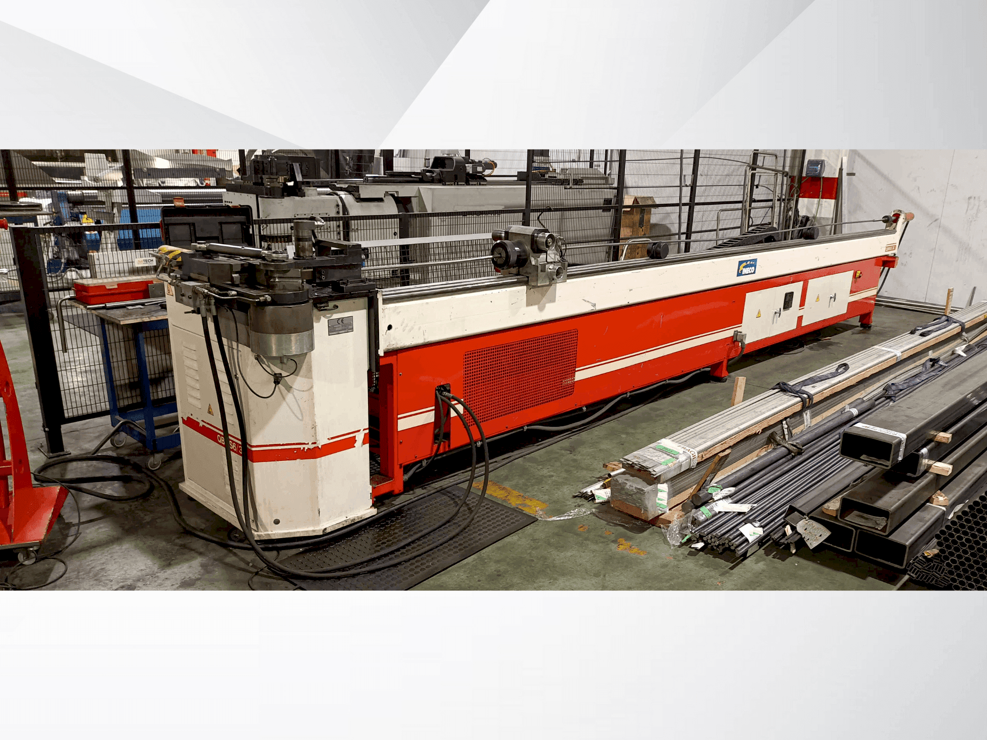 Vista frontale della macchina INECO GBMS 6/3X