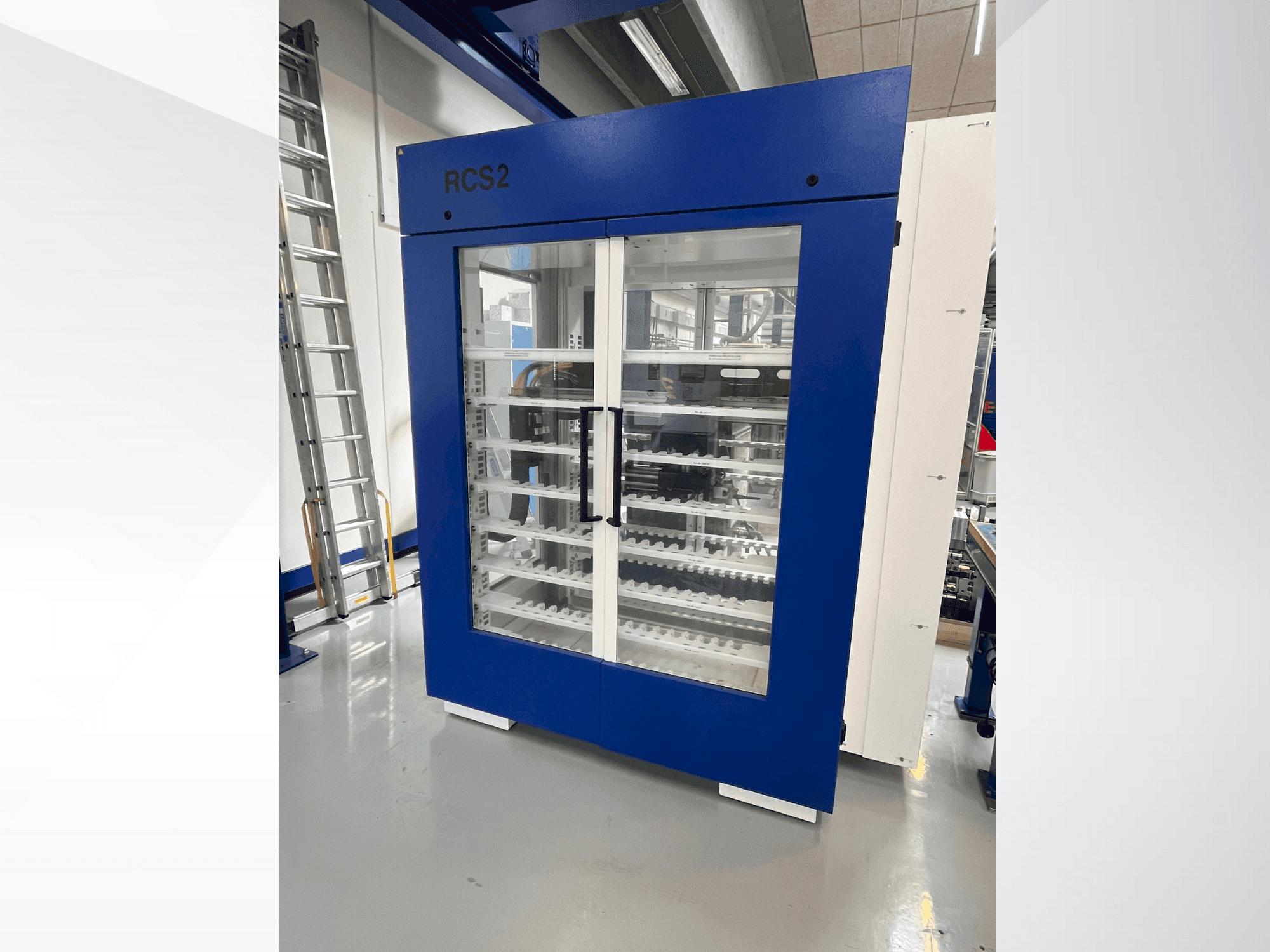 Vista laterale della macchina RÖDERS RCS2