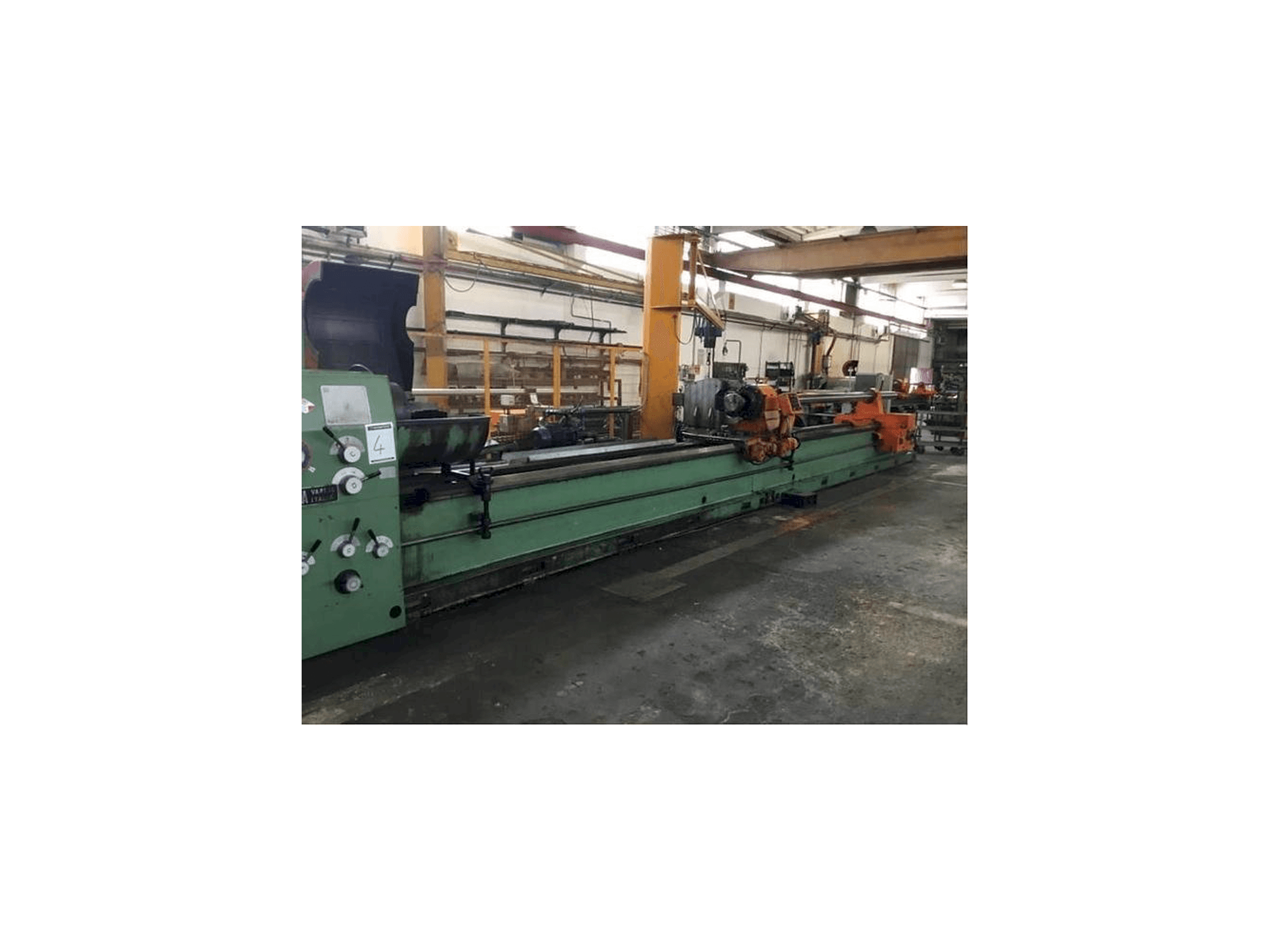 Vista frontale della macchina PONTIGGIA NH 450