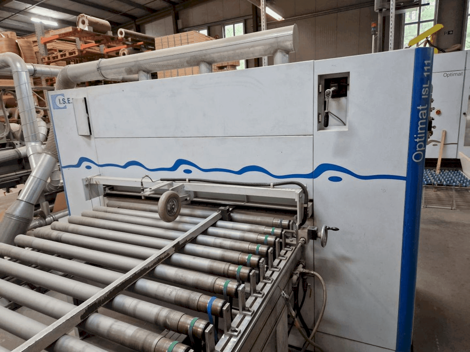 Vista frontale della macchina BÜRKLE FFAII 1300