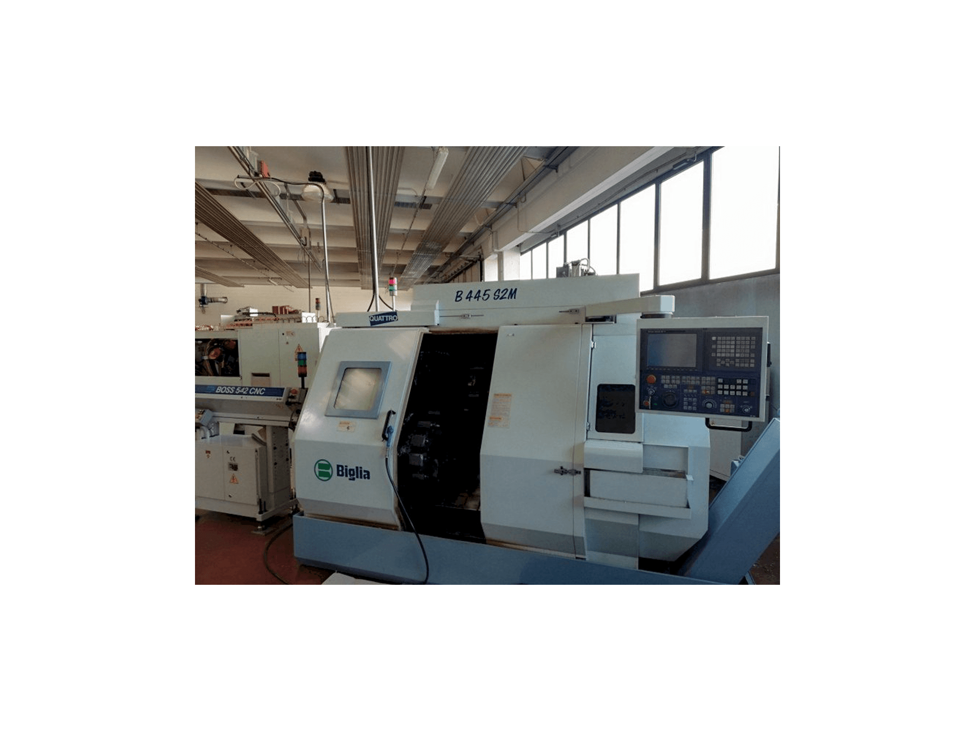 Vista frontale della macchina Biglia B 445 S2M