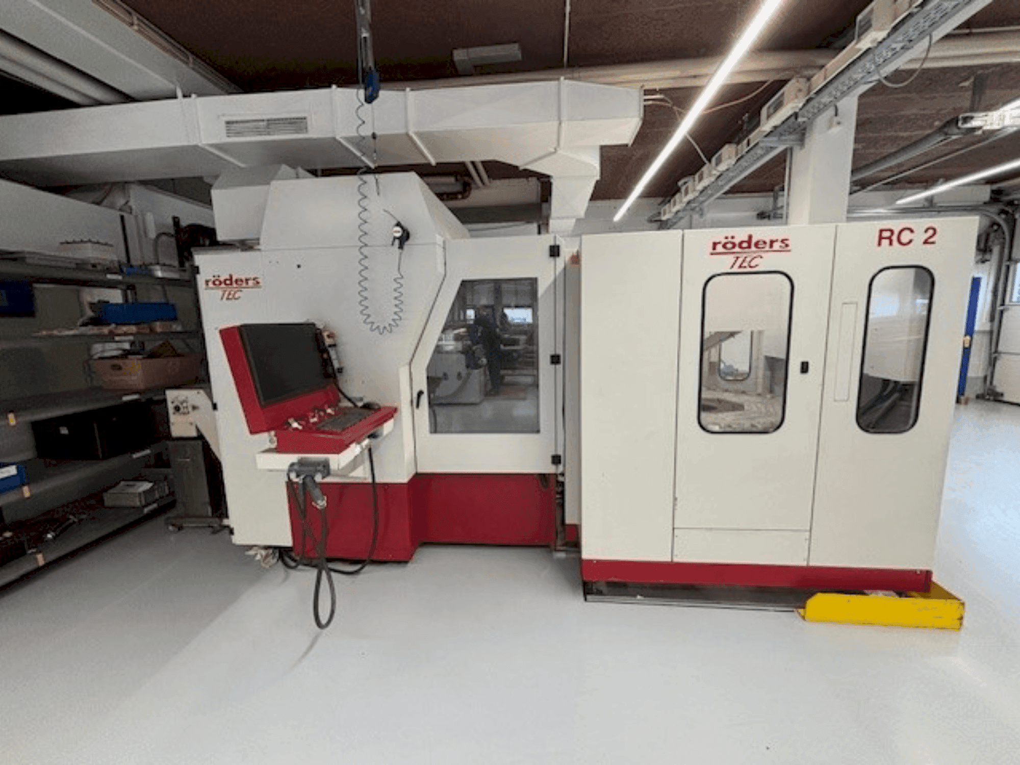 Vista frontale della macchina RÖDERS RPX 500