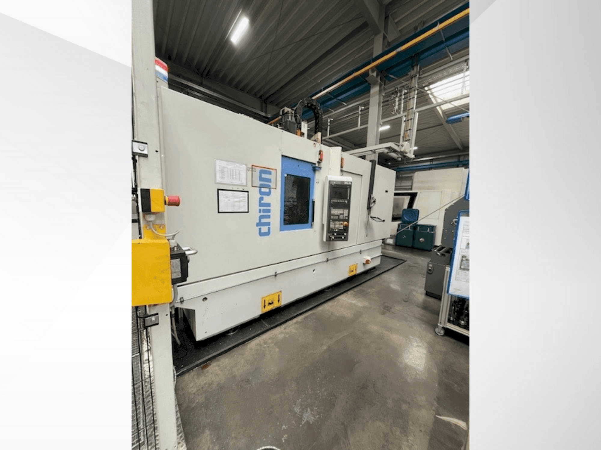 Vista frontale della macchina CHIRON DZ18W