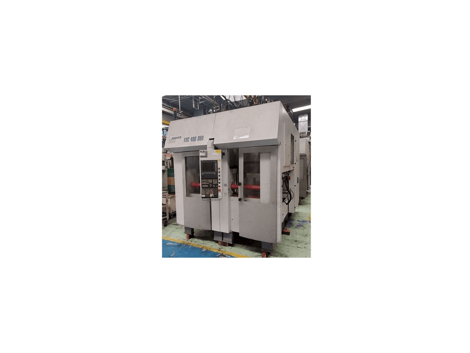 Vista lato sinistro della macchina EMAG VSC-400 DUO