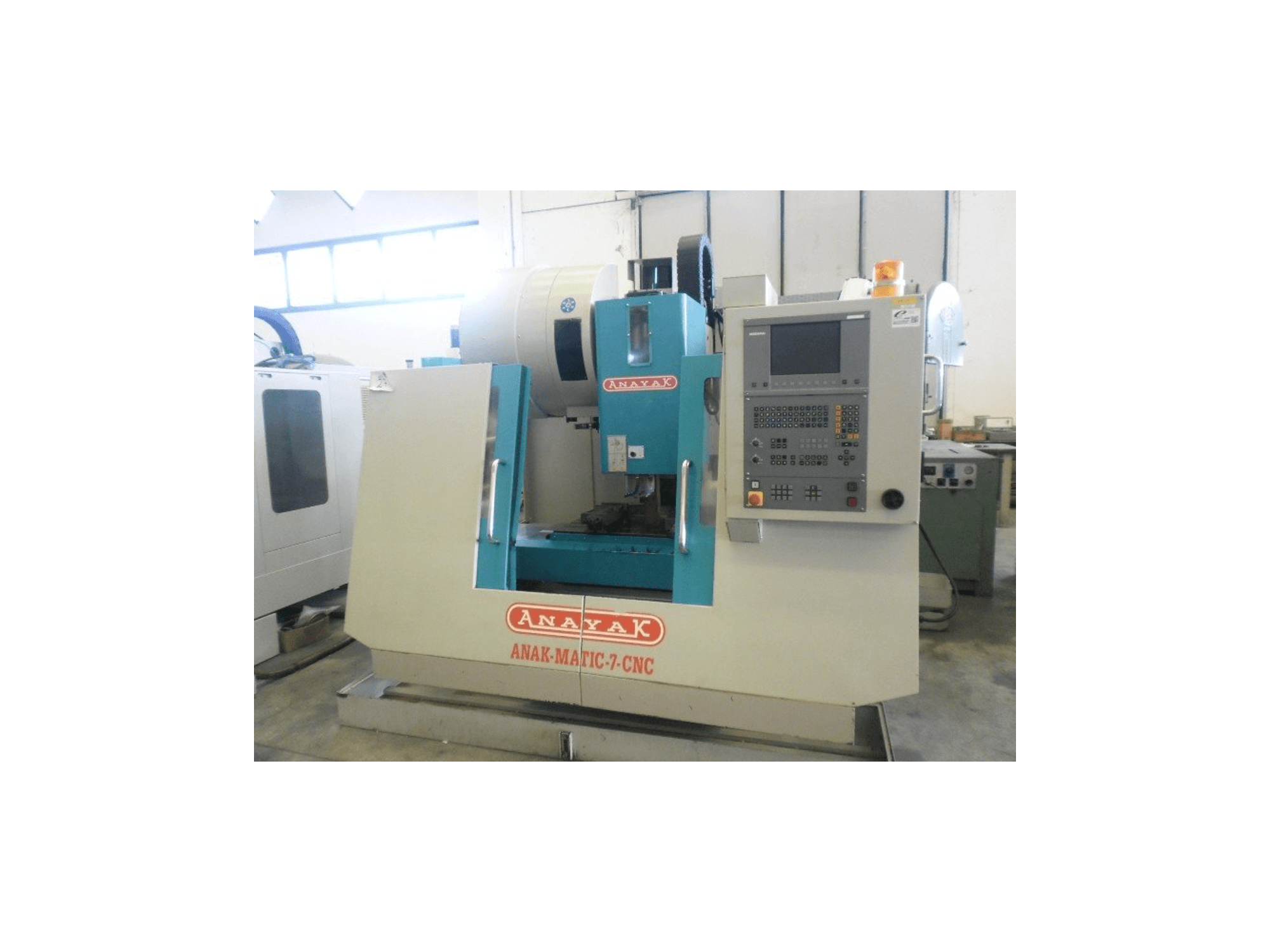 Vista frontale della macchina ANAYAK ANAK-MATIC 7