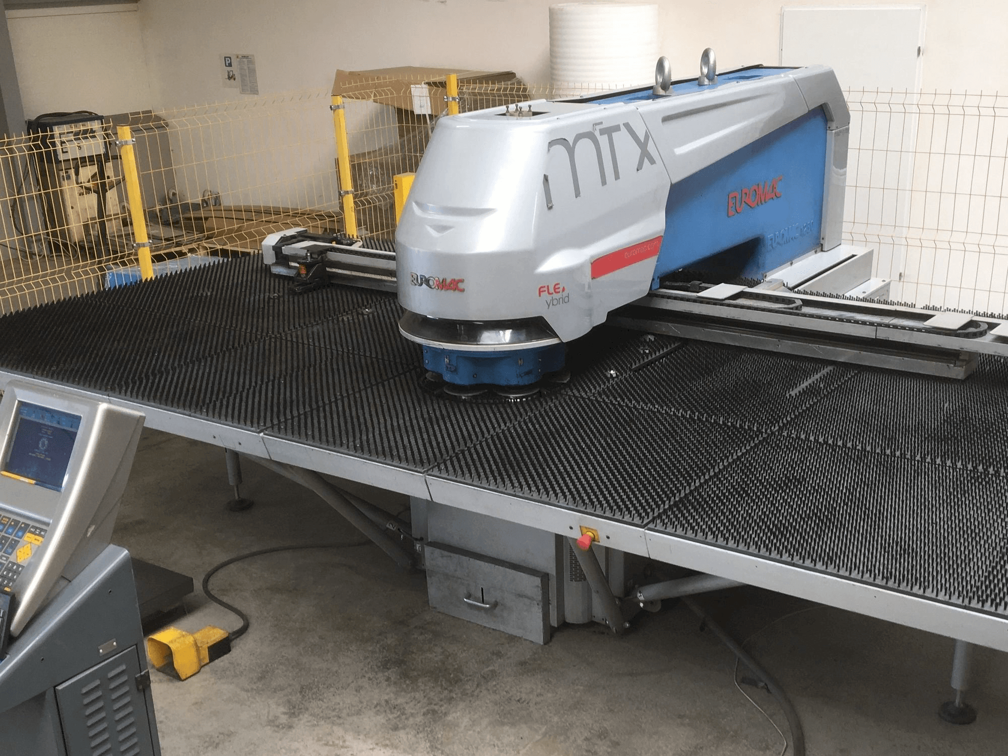 Vista frontale della macchina Euromac MTX FLEX 6