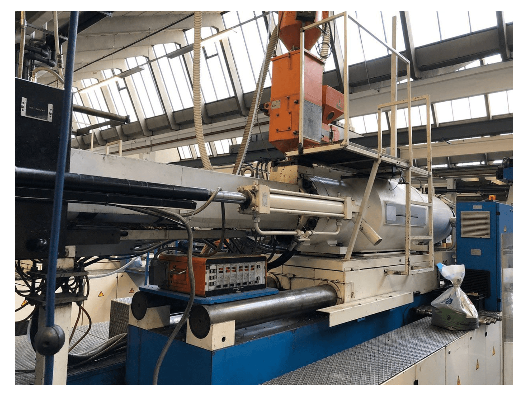 Area di lavoro della macchina ENGEL ES 7000/800