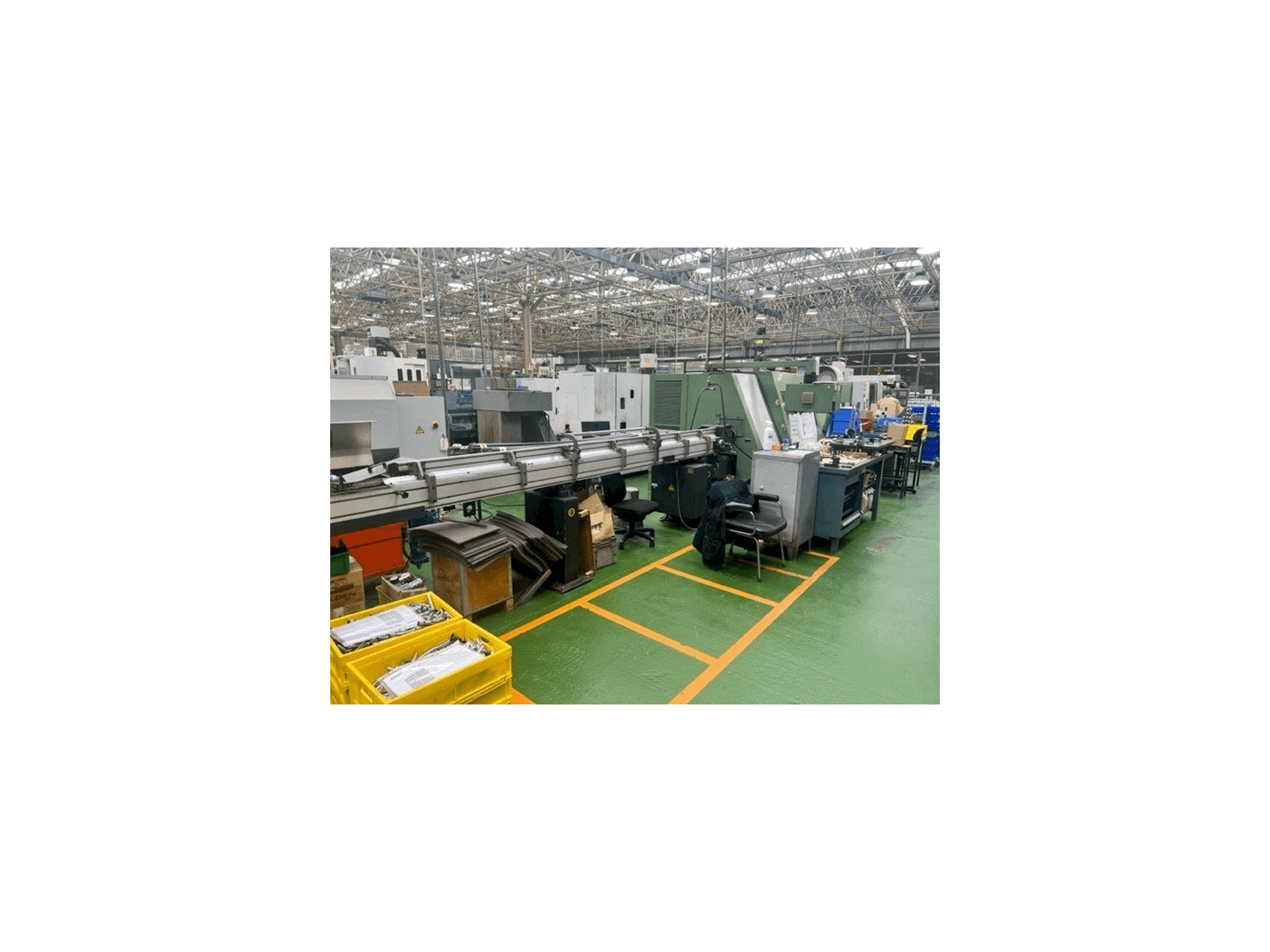 Vista frontale della macchina DANOBAT Danumeric 650