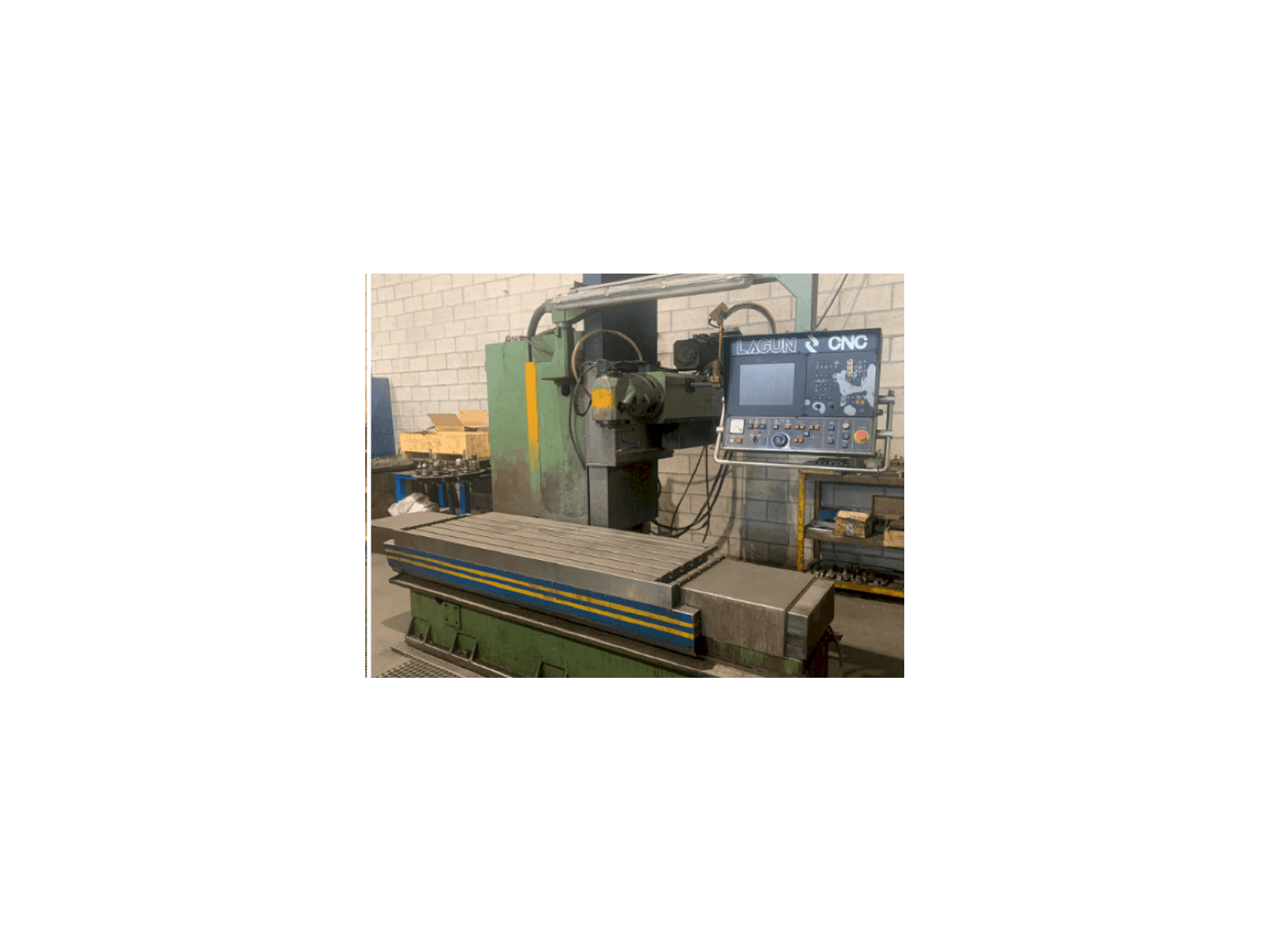 Vista frontale della macchina LAGUN FBF 1800