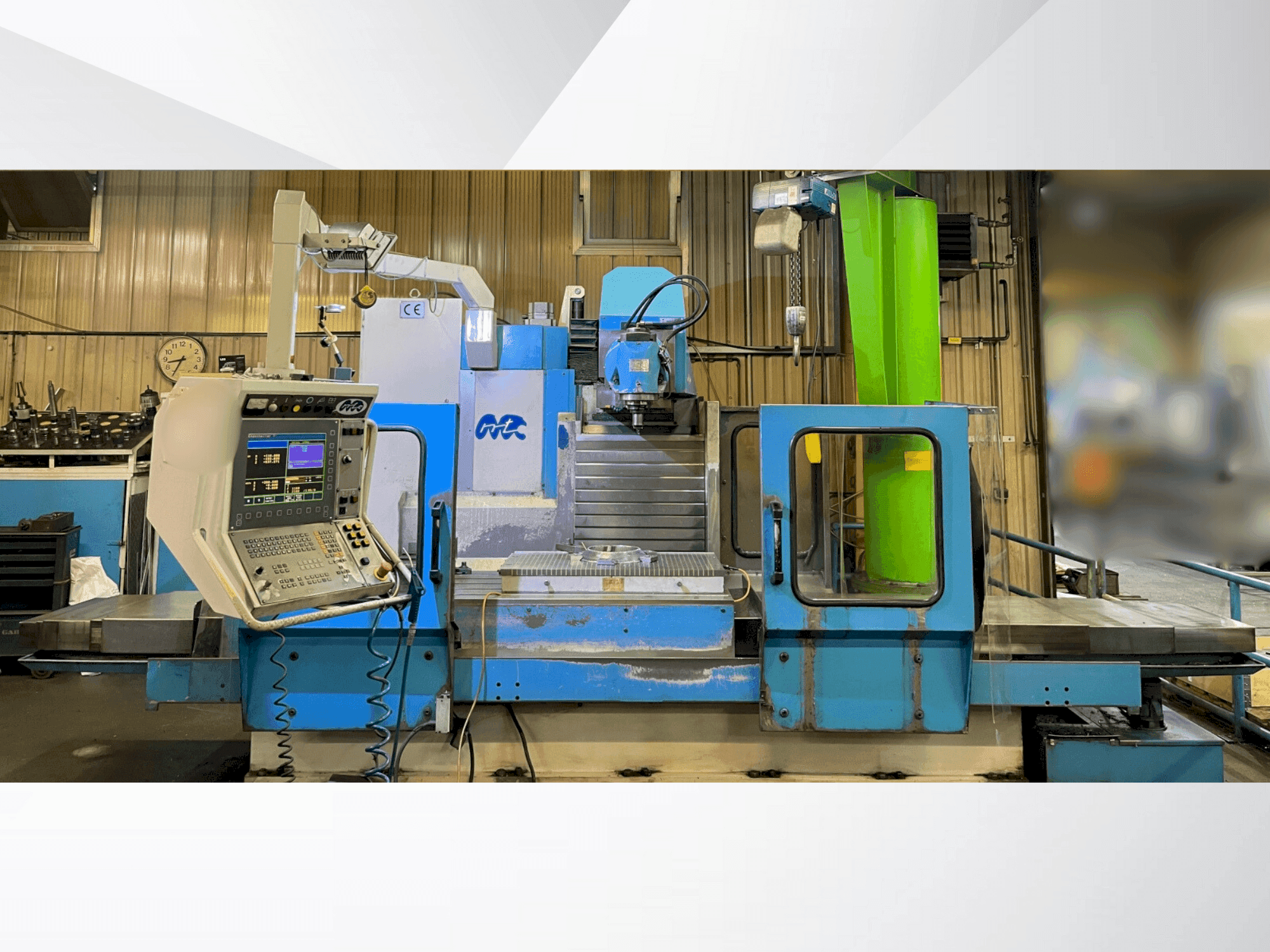 Vista frontale della macchina MTE Kompakt Plus