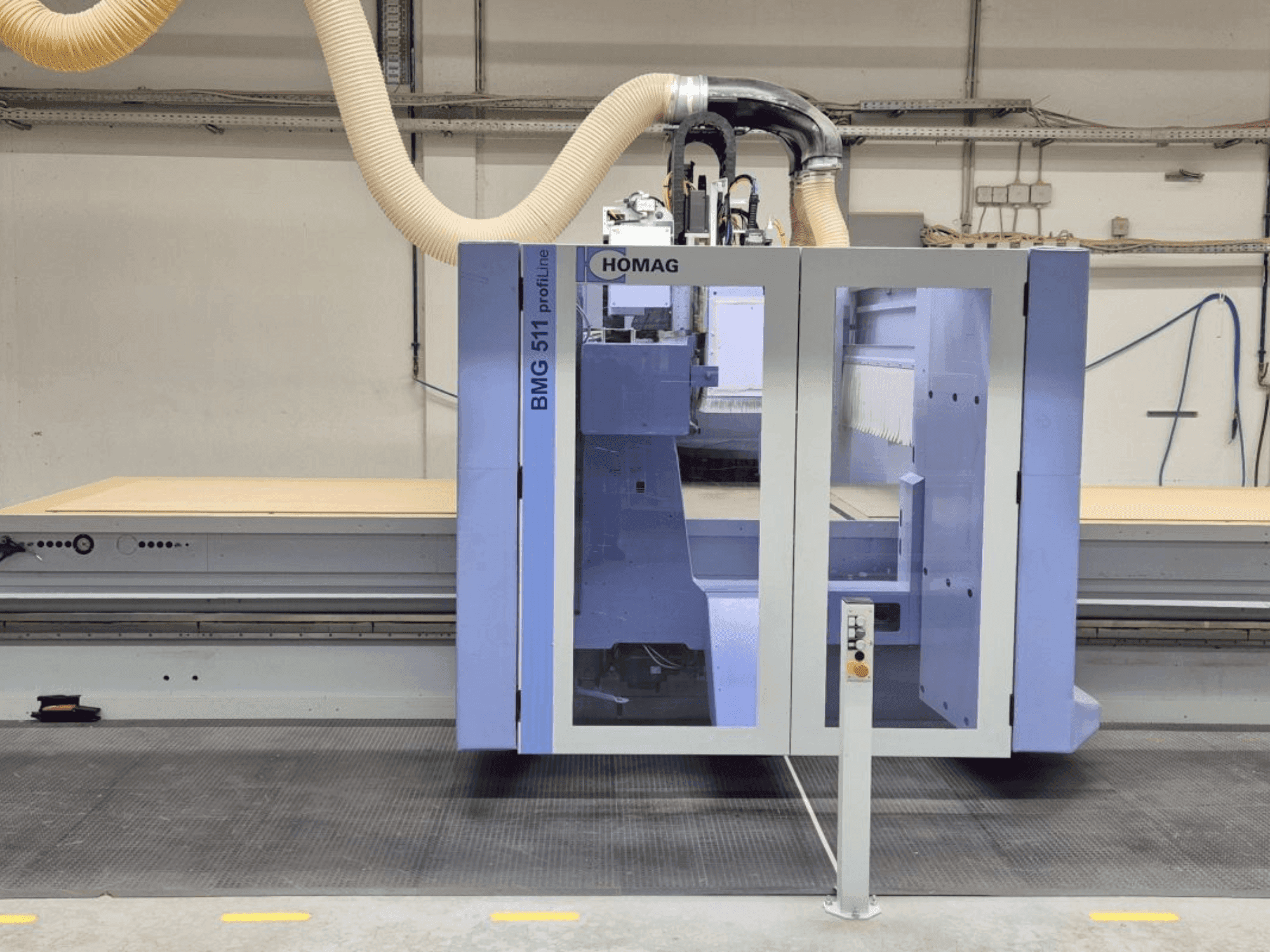 Vista frontale della macchina HOMAG PROFI BMG 511/60/12/R (2015)