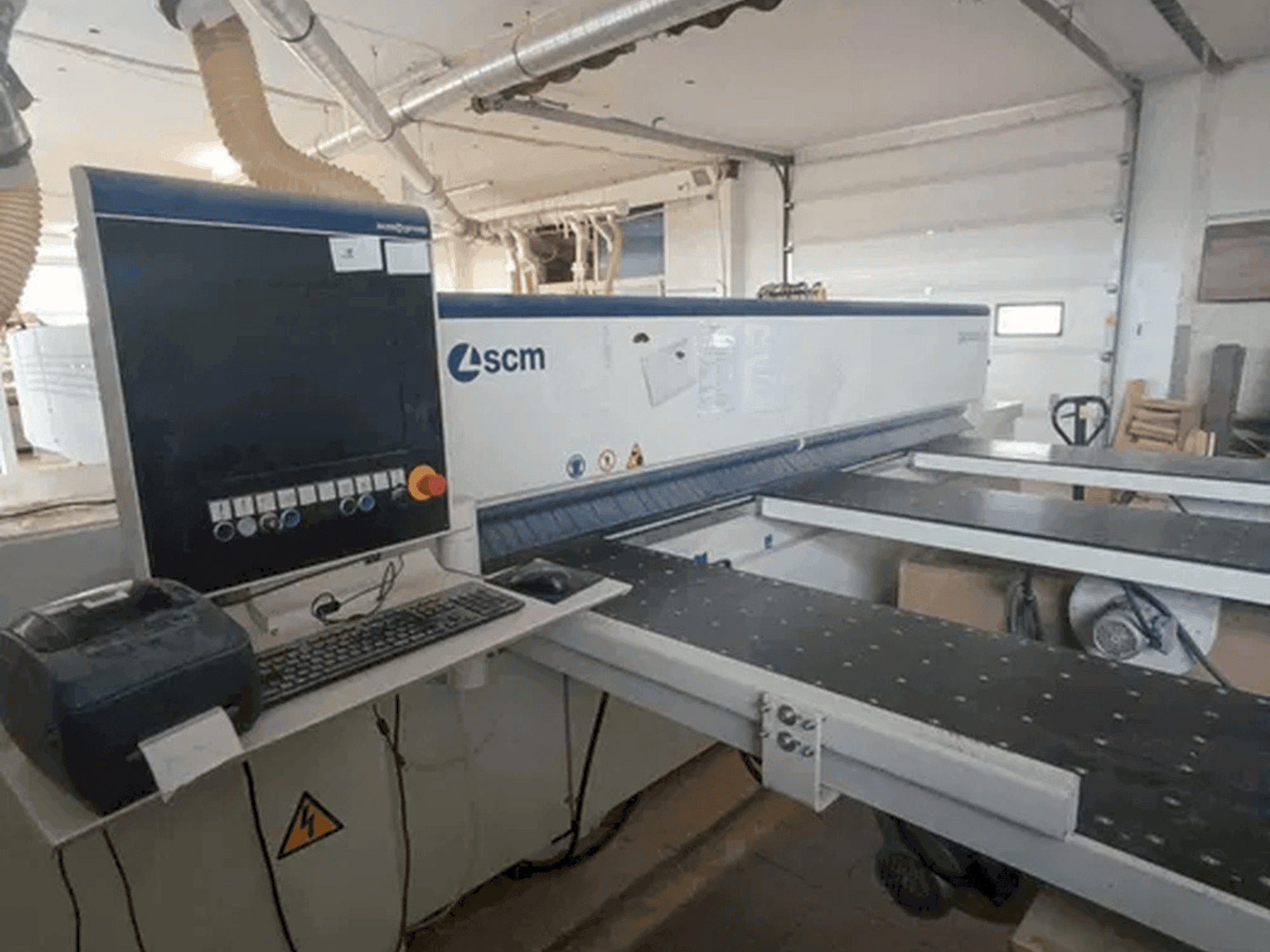 Vista frontale della macchina SCM SIGMA PRIMA 67