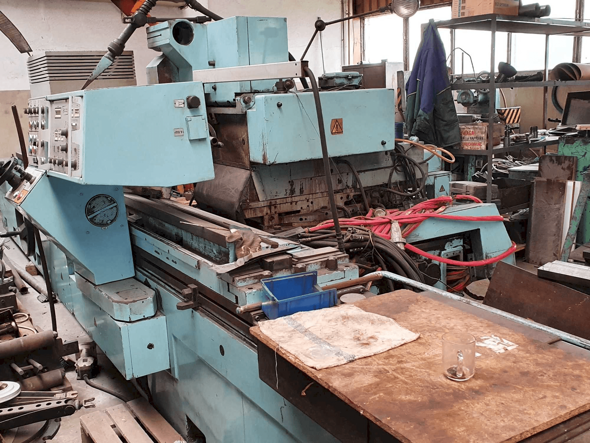 Vista frontale della macchina TOS BUC 63B/3000