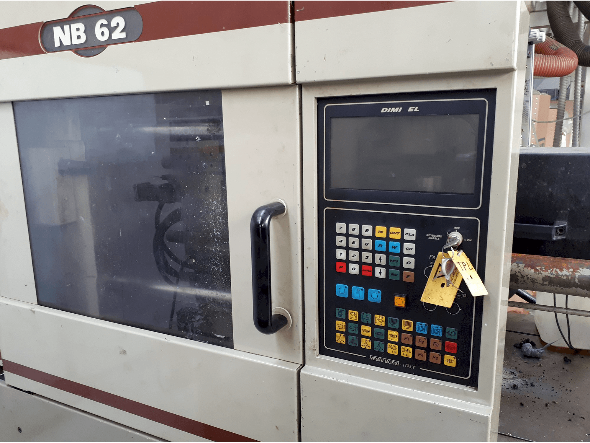 Vista lato destro della macchina Negri Bossi NB 62