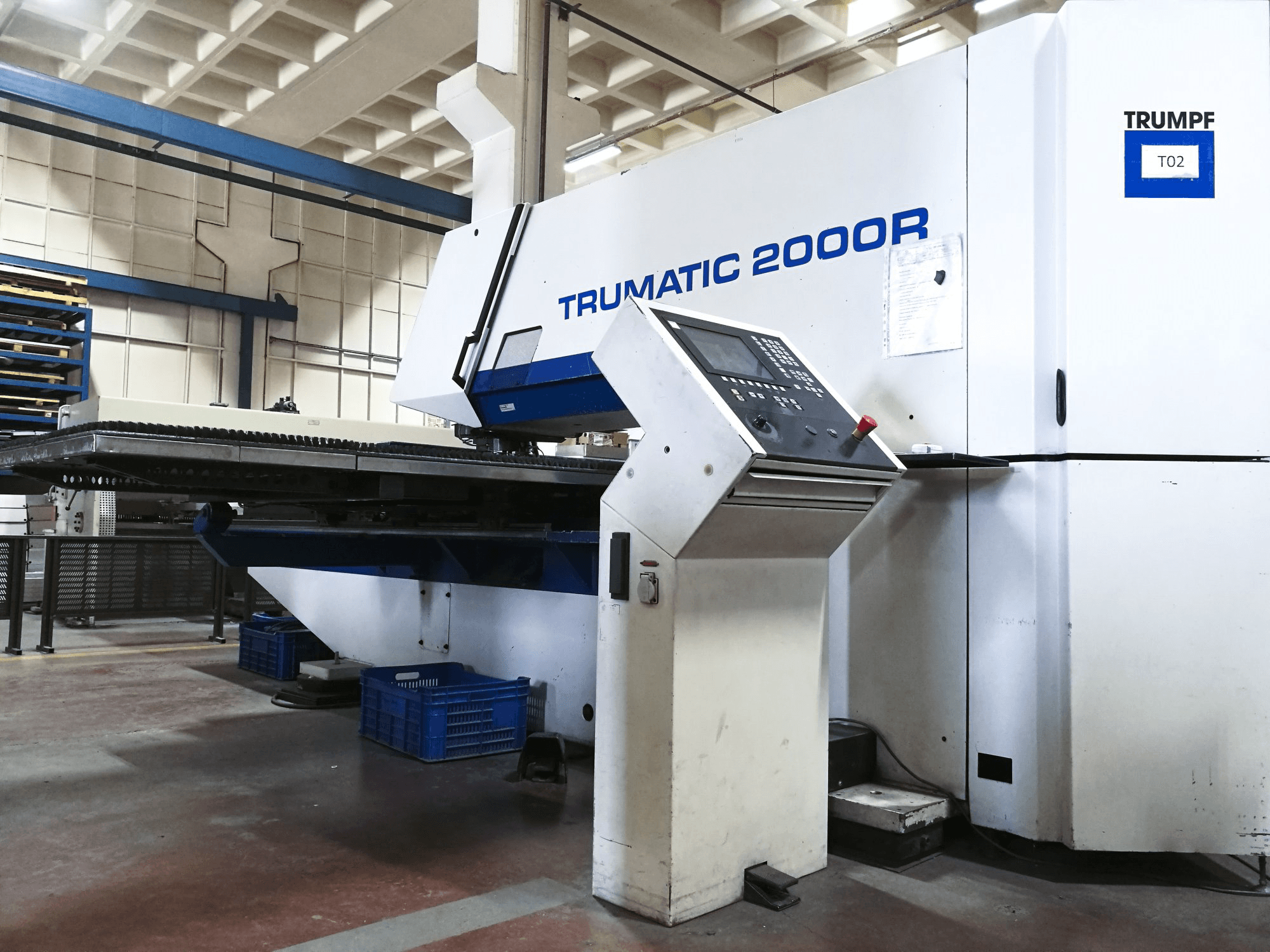 Vista lato destro 1 della macchina Trumpf Trumatic 2000 R