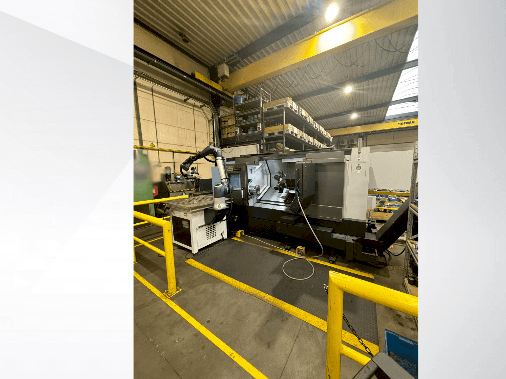 Vista frontale della macchina DOOSAN PUMA 2600LSYB II