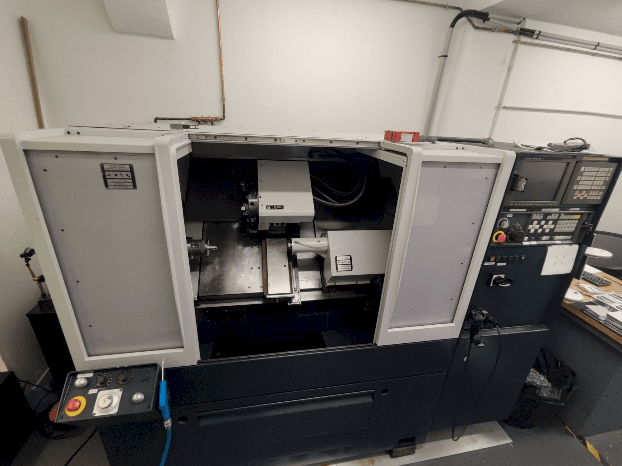 Vista frontale della macchina SPINNER PD32