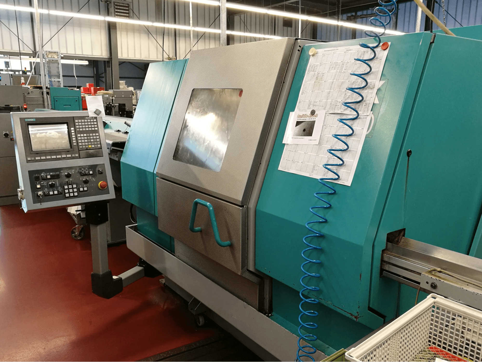 Vista lato destro della macchina Index G200