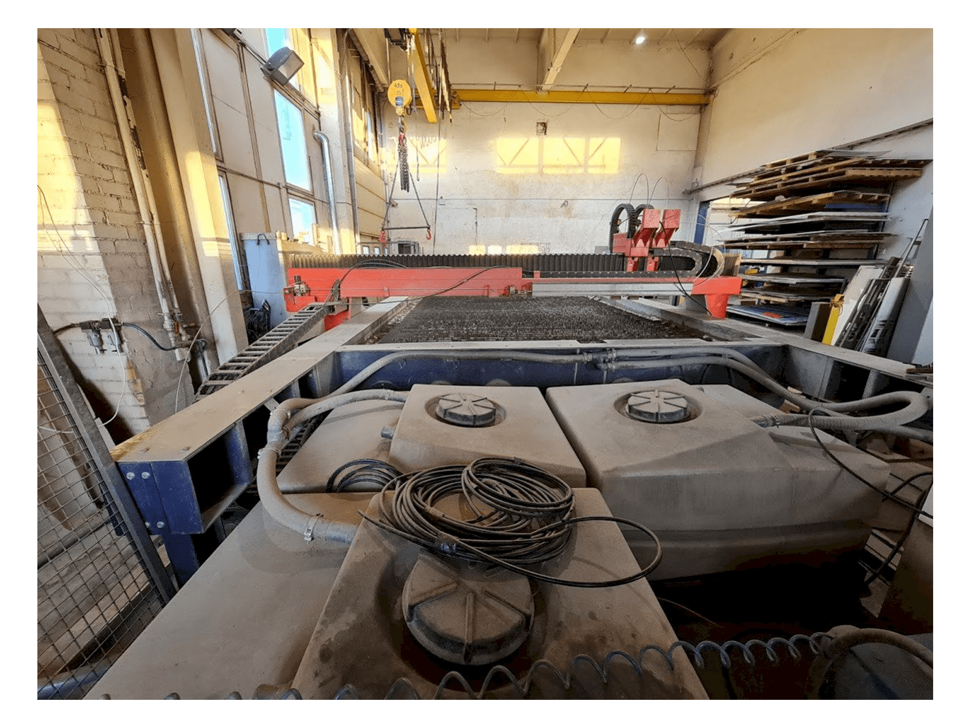 Vista frontale della macchina Bystronic ByJet Classic L 6030