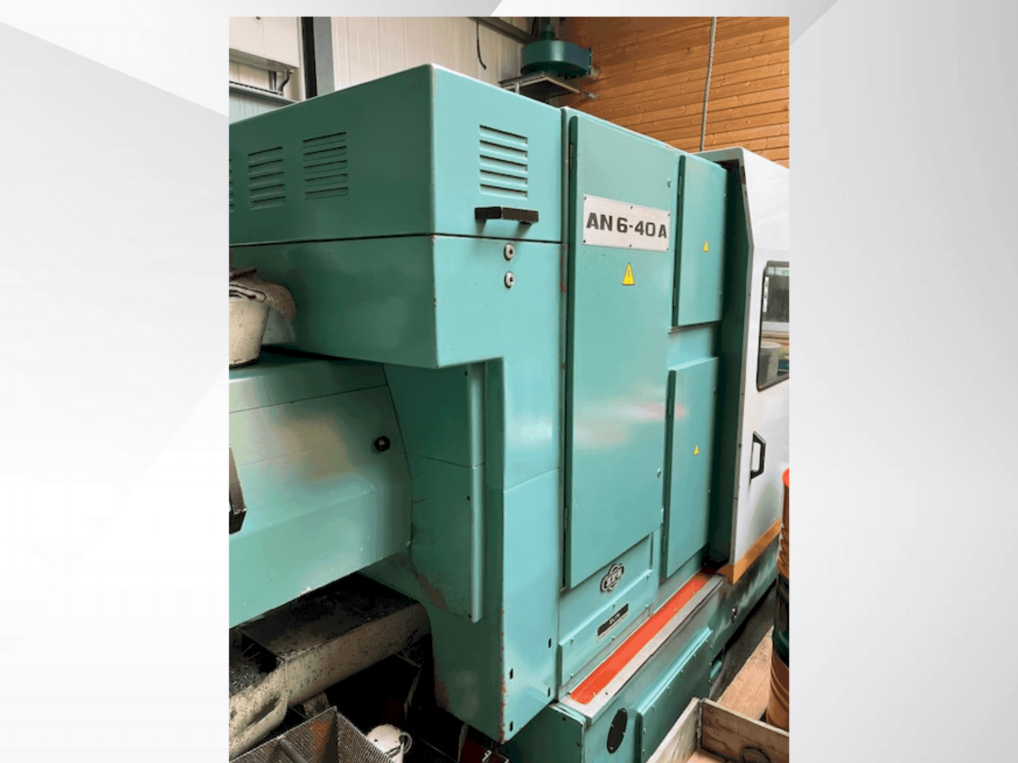 Vista frontale della macchina ZPS AN6-40 A