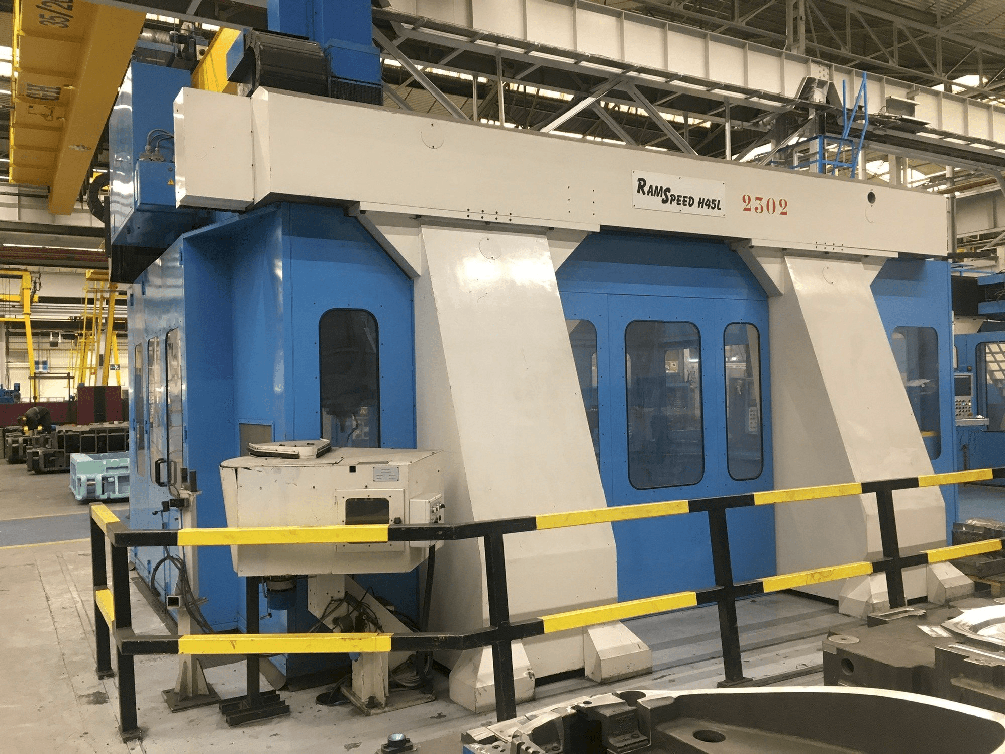 Vista frontale della macchina Rambaudi Ramspeed H 45L