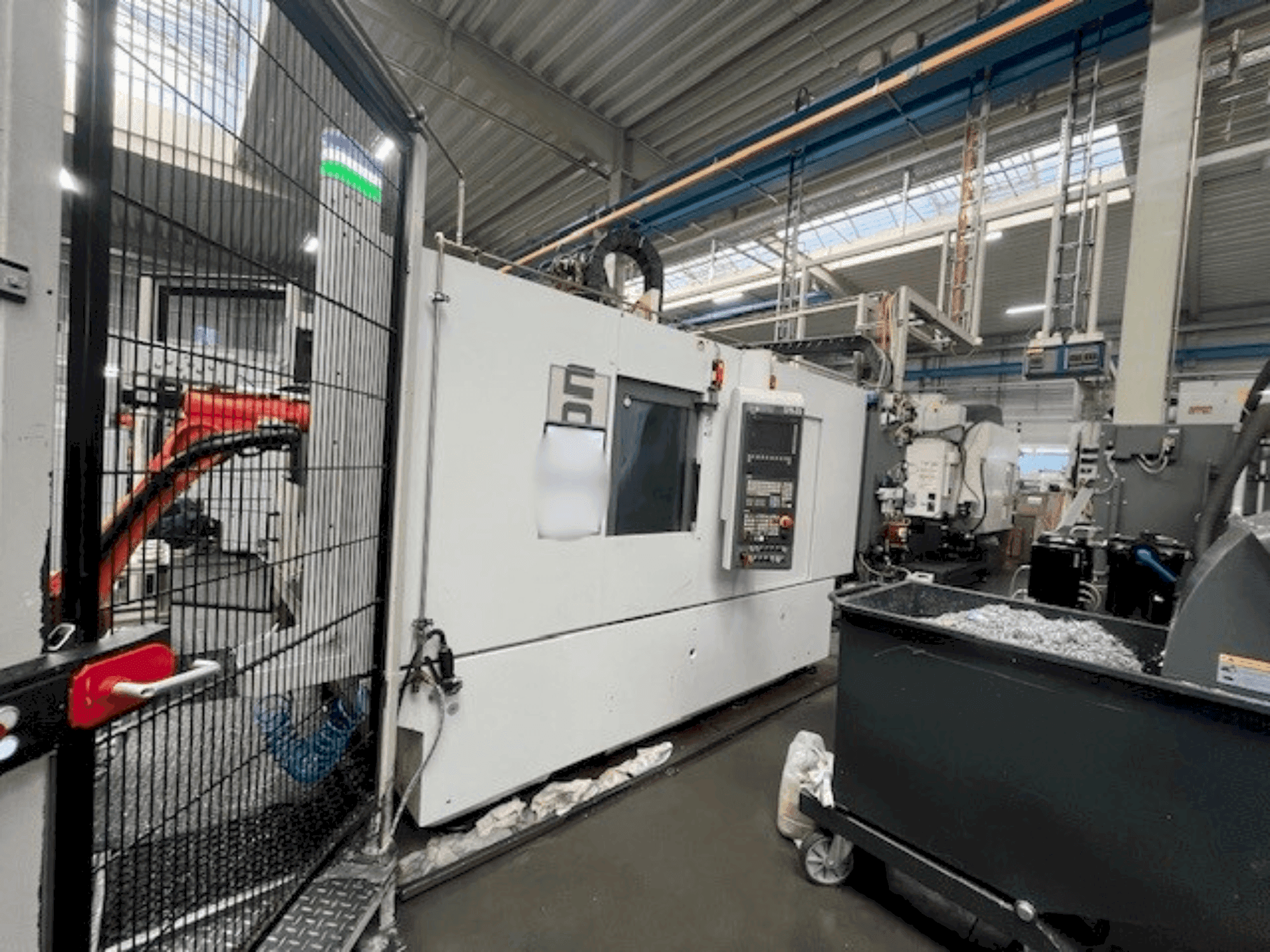 Vista frontale della macchina CHIRON DZ 15 W