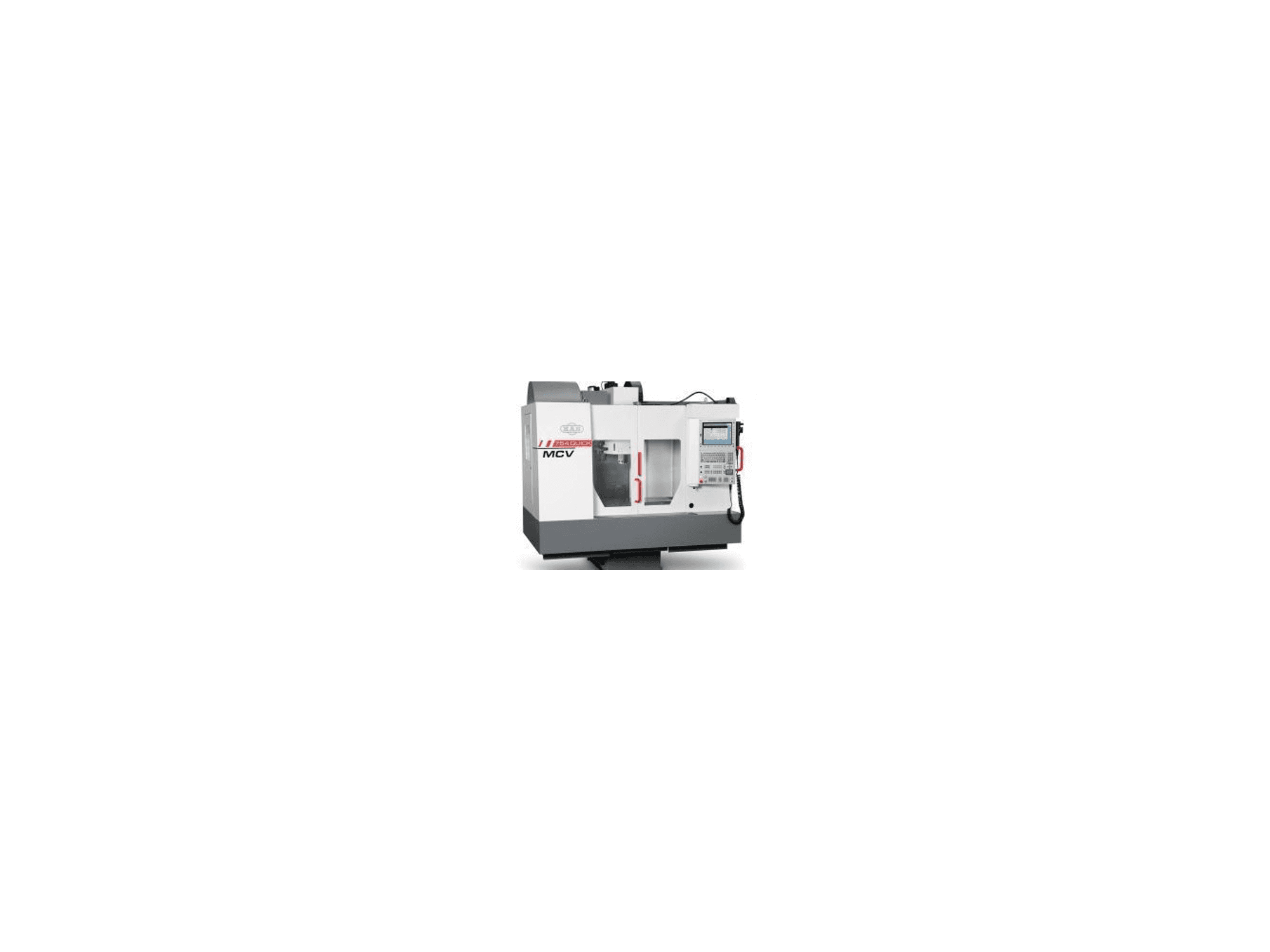 Vista frontale della macchina KOVOSVIT MAS MCV 754 Quick