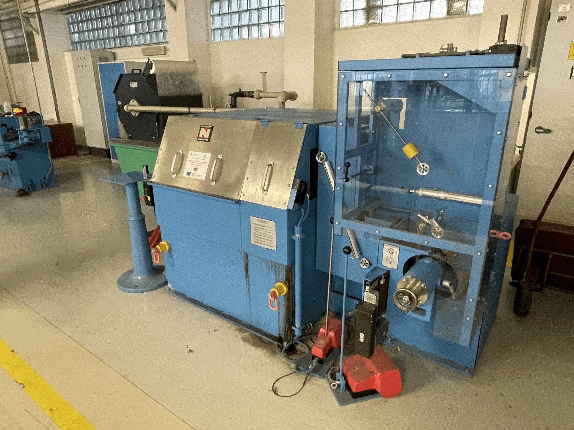 Vista frontale della macchina Niehoff SG 5.1.G.E.