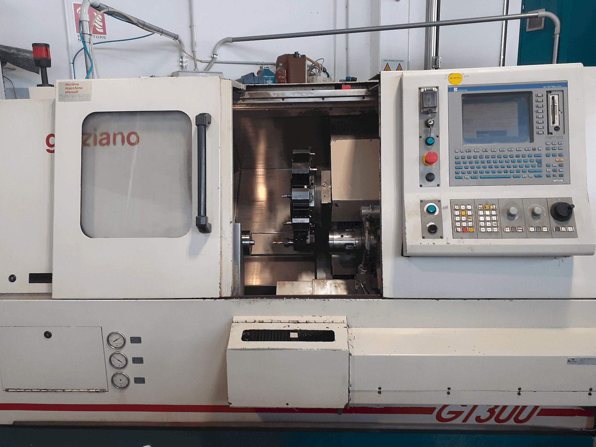 Vista frontale della macchina Graziano GT 300