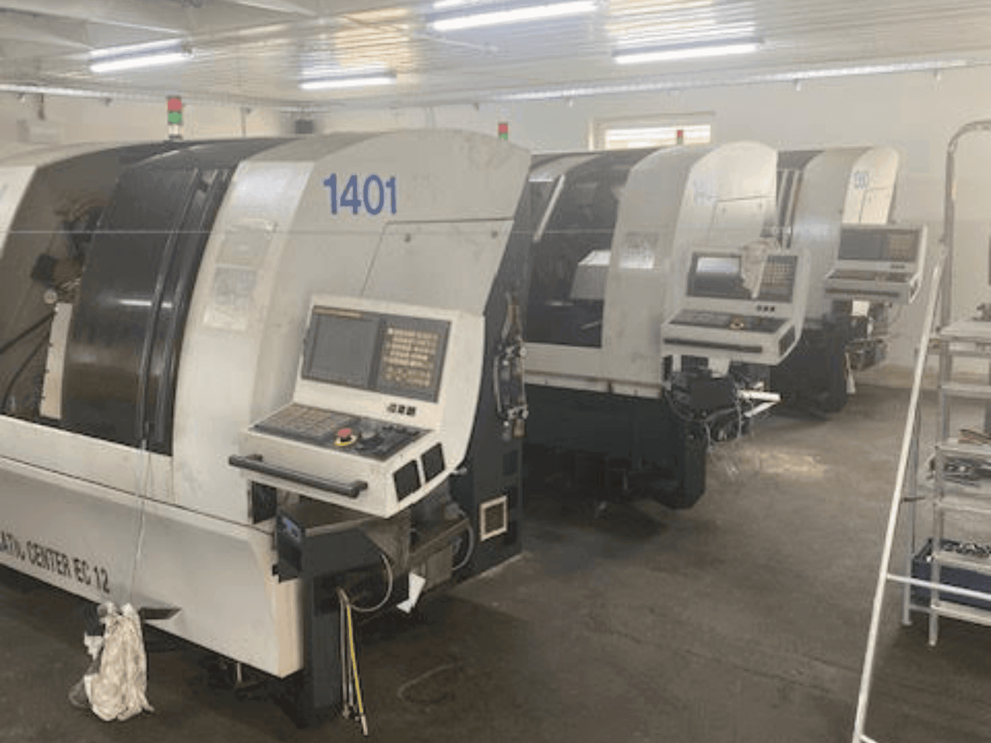 Vista frontale della macchina ESCO Escomatic EC12