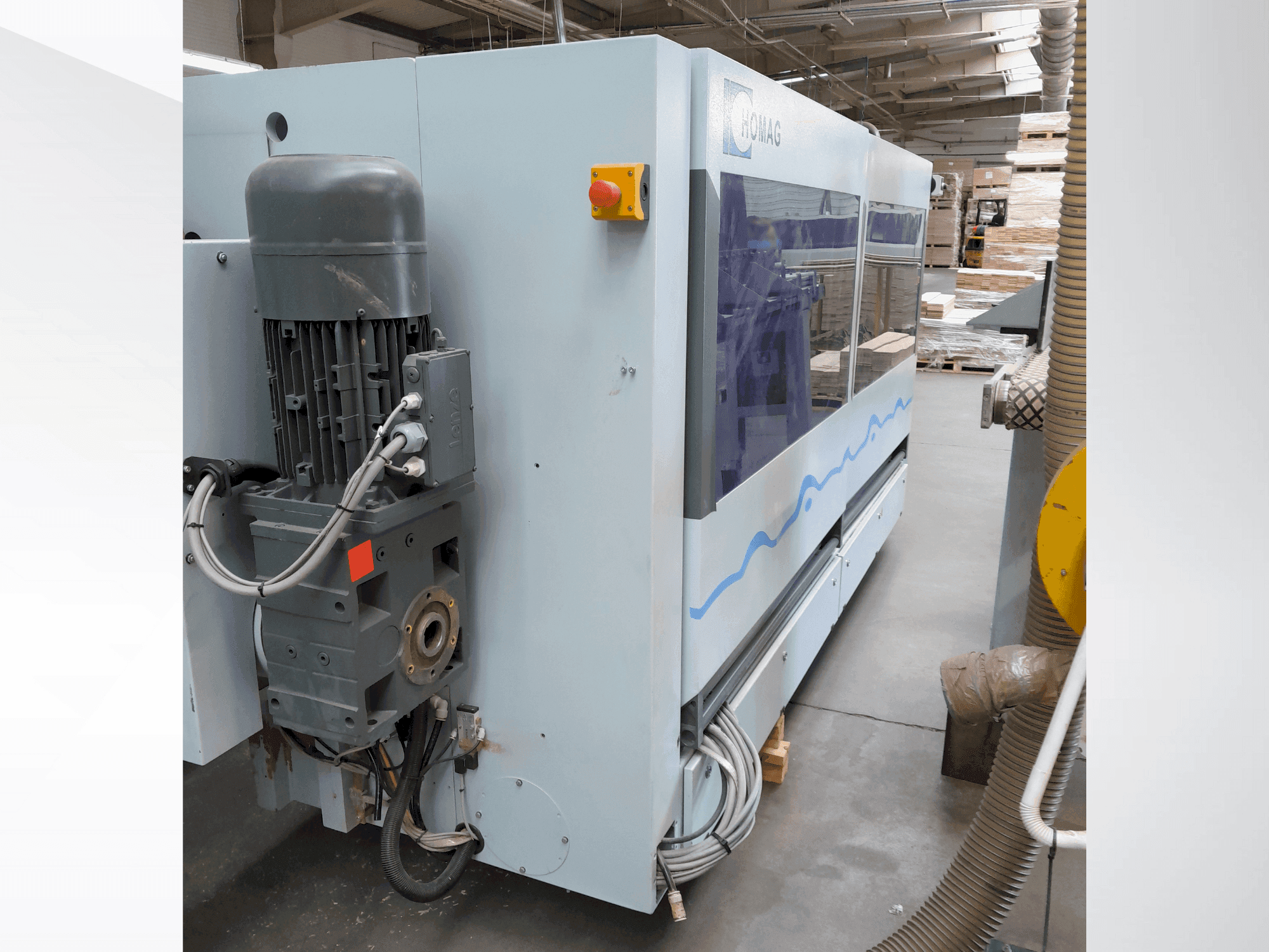 Vista frontale della macchina HOMAG PROFI FPL265/6/10/PW/N