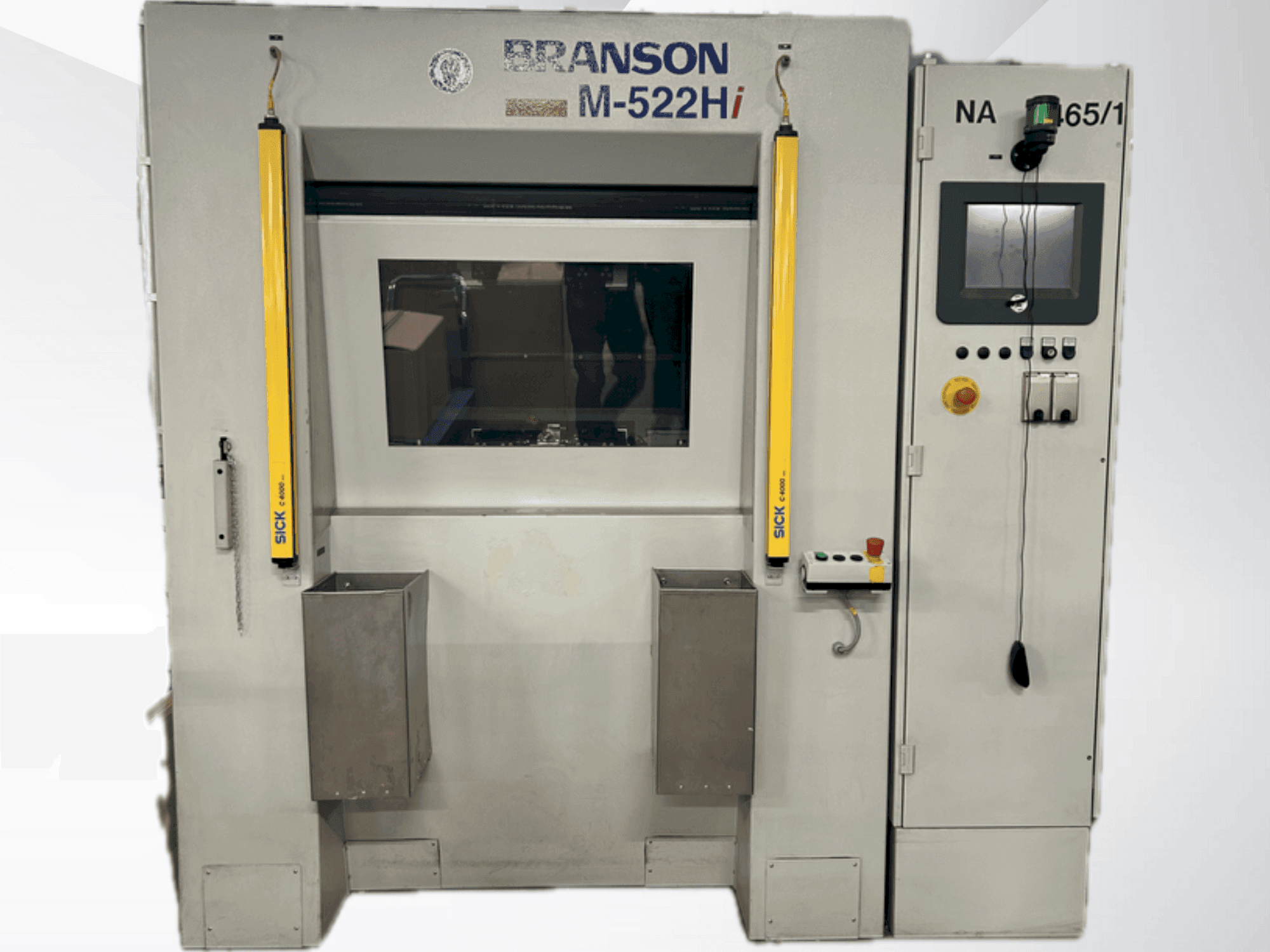Vista frontale della macchina BRANSON M-522Hi