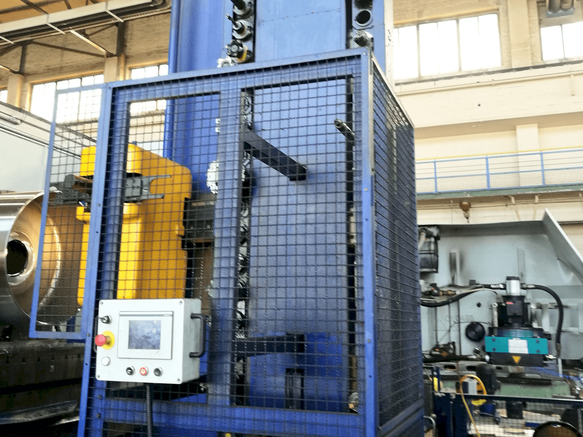 Particolare della macchina TOS WHN 130 MC